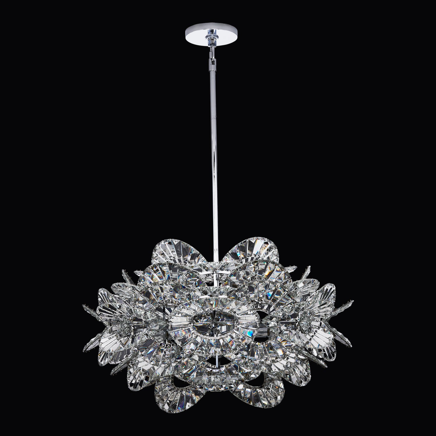 19.75'' Luminoso 14 Light Polished Chrome Chandelier
