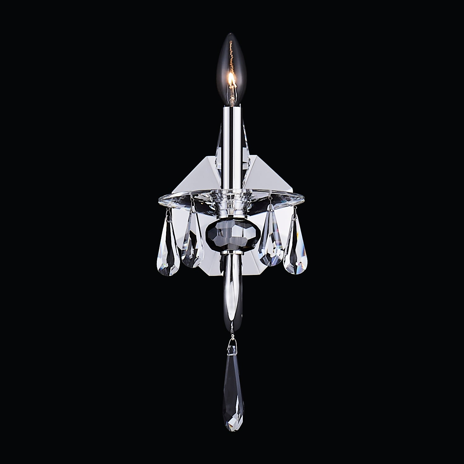6'' Passo 1 Light Silver Wall Sconce