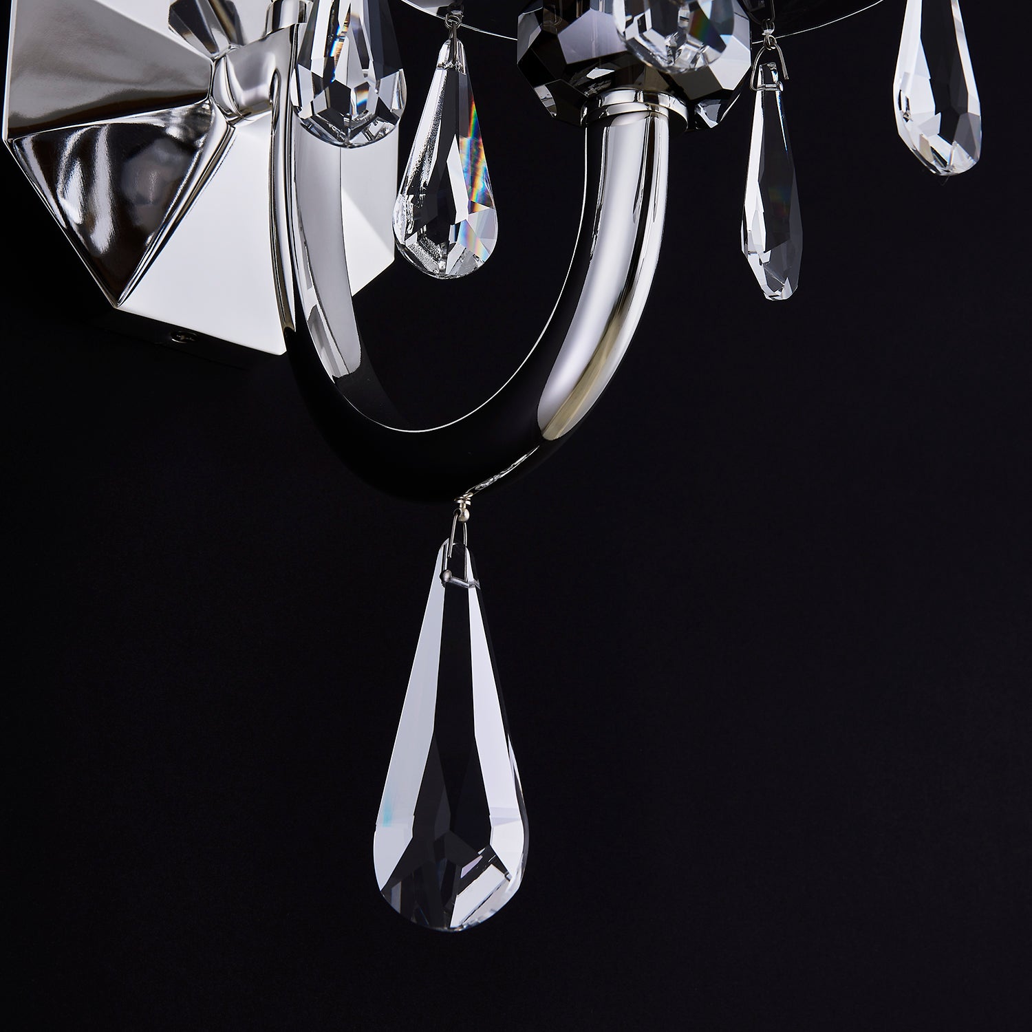6'' Passo 1 Light Silver Wall Sconce