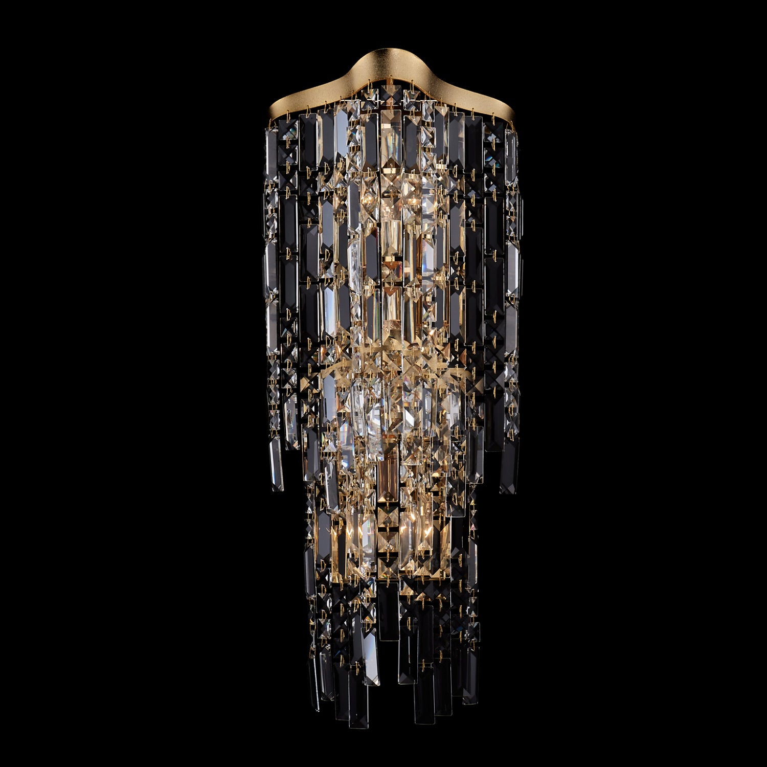 11'' Cadere 6 Light Two Tone 18K Gold Wall Sconce