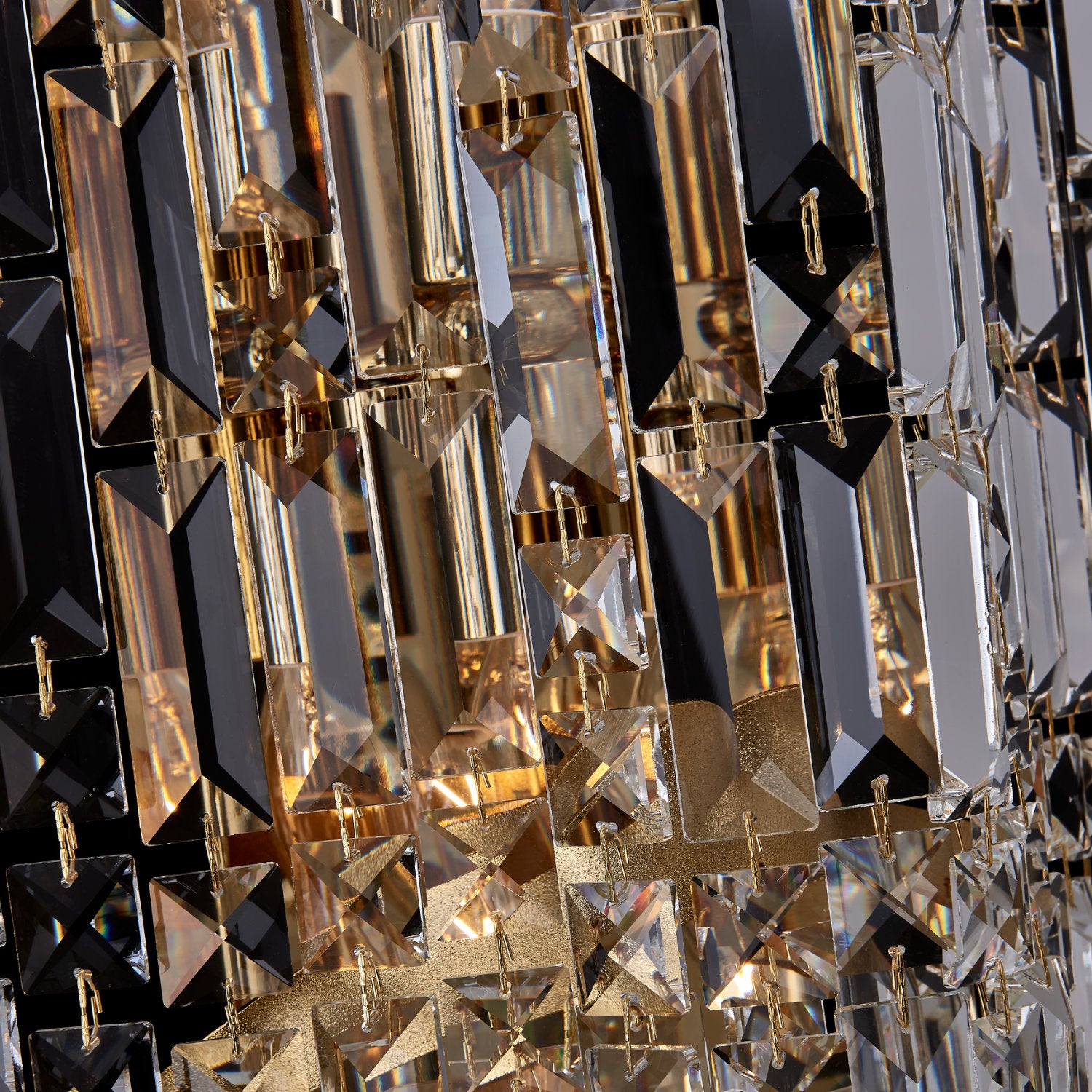 11'' Cadere 6 Light Two Tone 18K Gold Wall Sconce