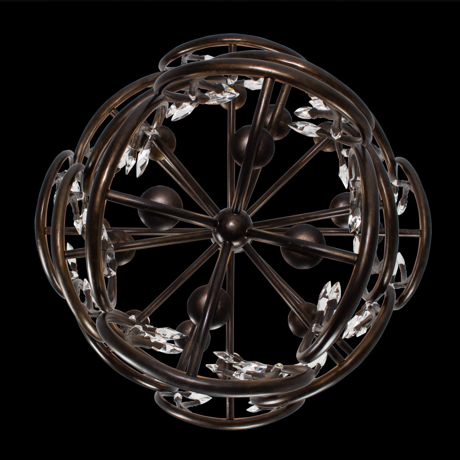 41'' Chalet 18 Light New English Bronze Dark Chandelier