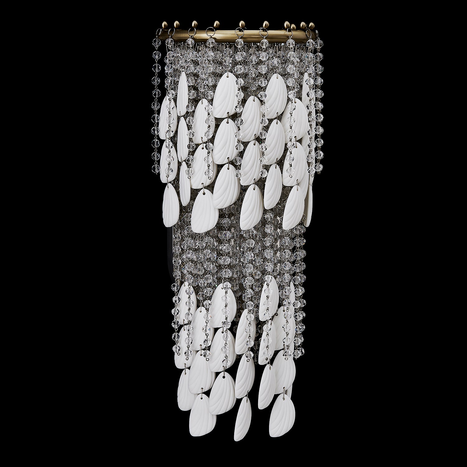 8.75'' Farfalle 2 Light Brushed Champagne Gold Wall Sconce