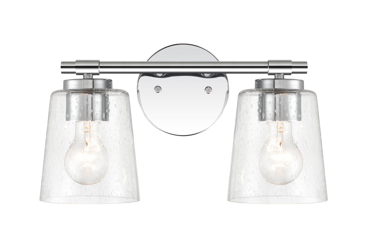 15'' Chrome 2 Light Bath Vanity