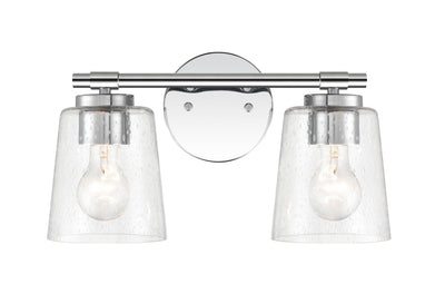 15'' Chrome 2 Light Bath Vanity