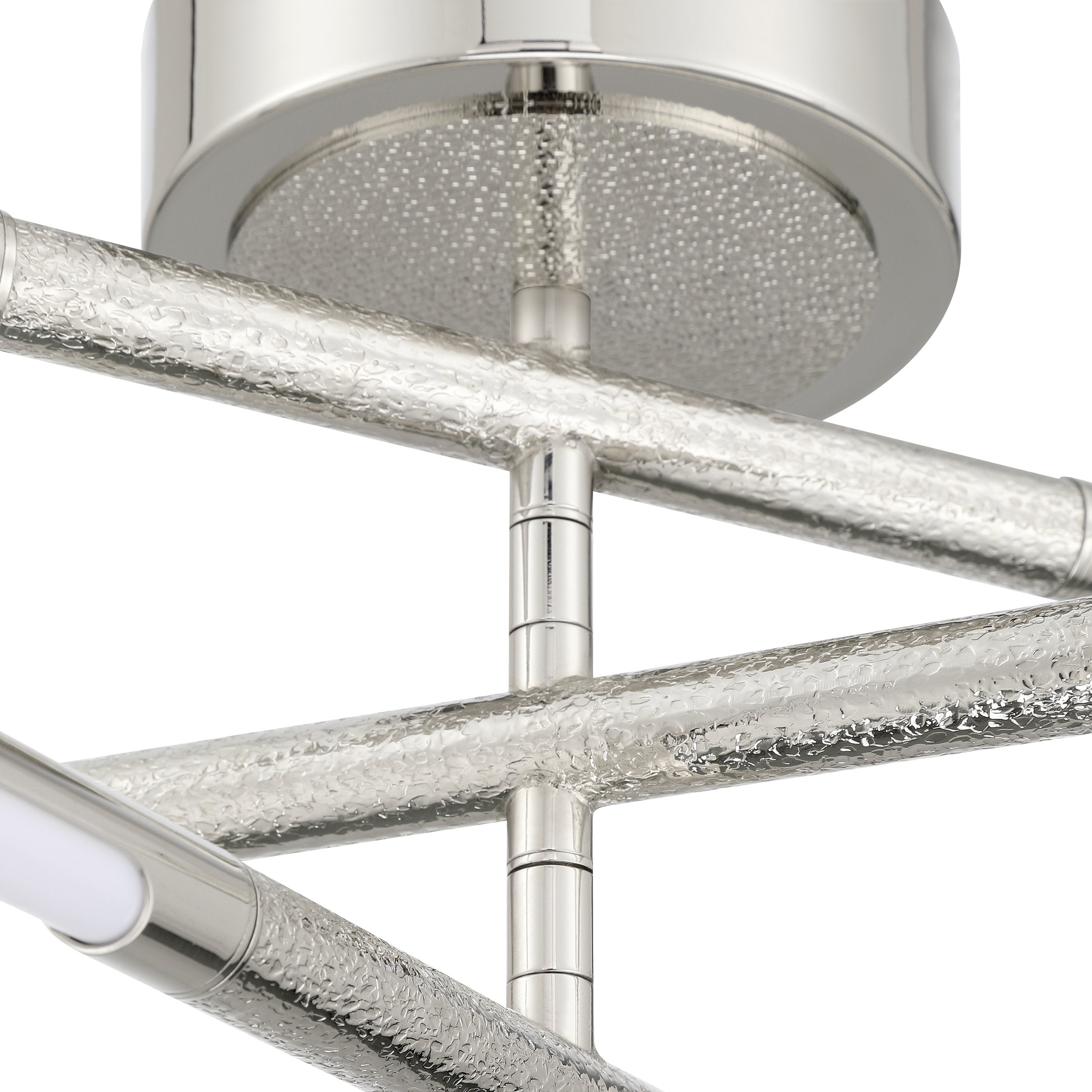 Overture 24-inch 6-light Polished Nickel 5CCT LED Chandelier