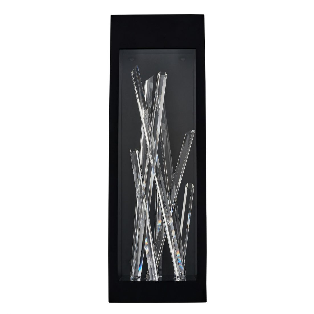 8'' Arpione Esterno 1 Light Matte Black (fluorocarbon) Outdoor Wall Sconce