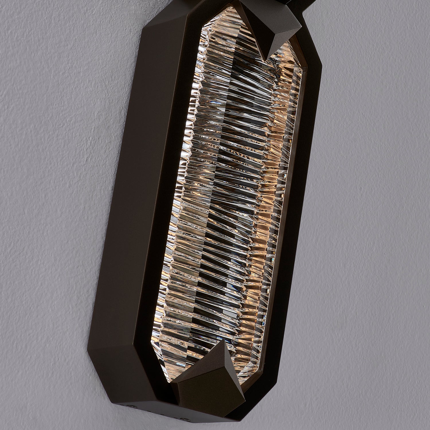 5'' Carato 2 Light Outdoor Bronze Fluorcarbon Outdoor Wall Sconce