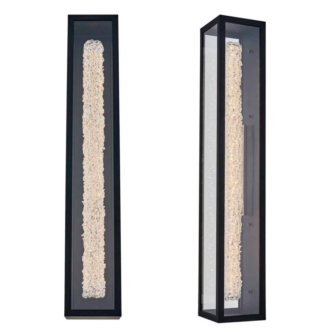 6.5'' Lina Esterno 1 Light Matte Black (fluorocarbon) Outdoor Wall Sconce