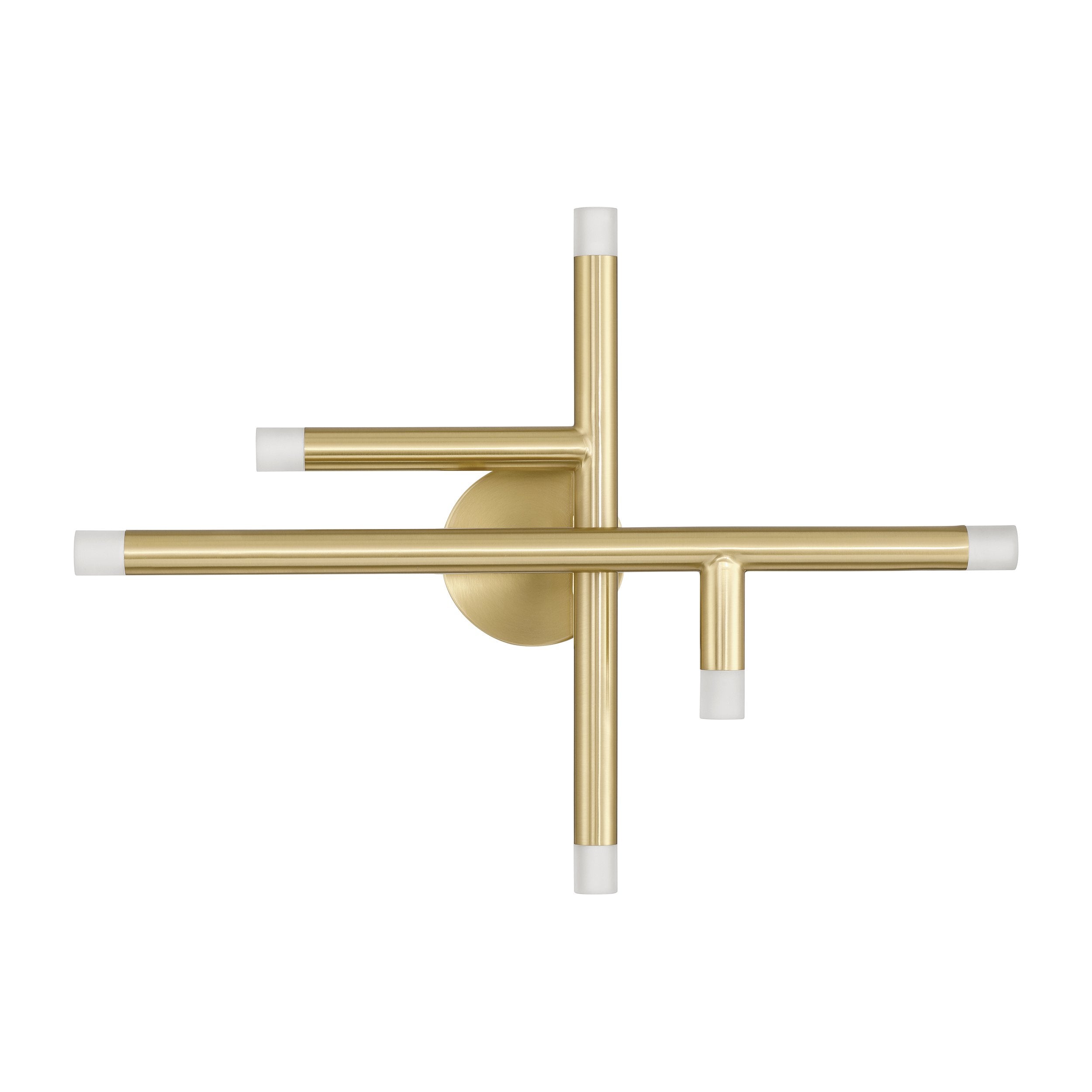 Manhattan 18-inch 6-light Brushed Gold LED Wall Sconce