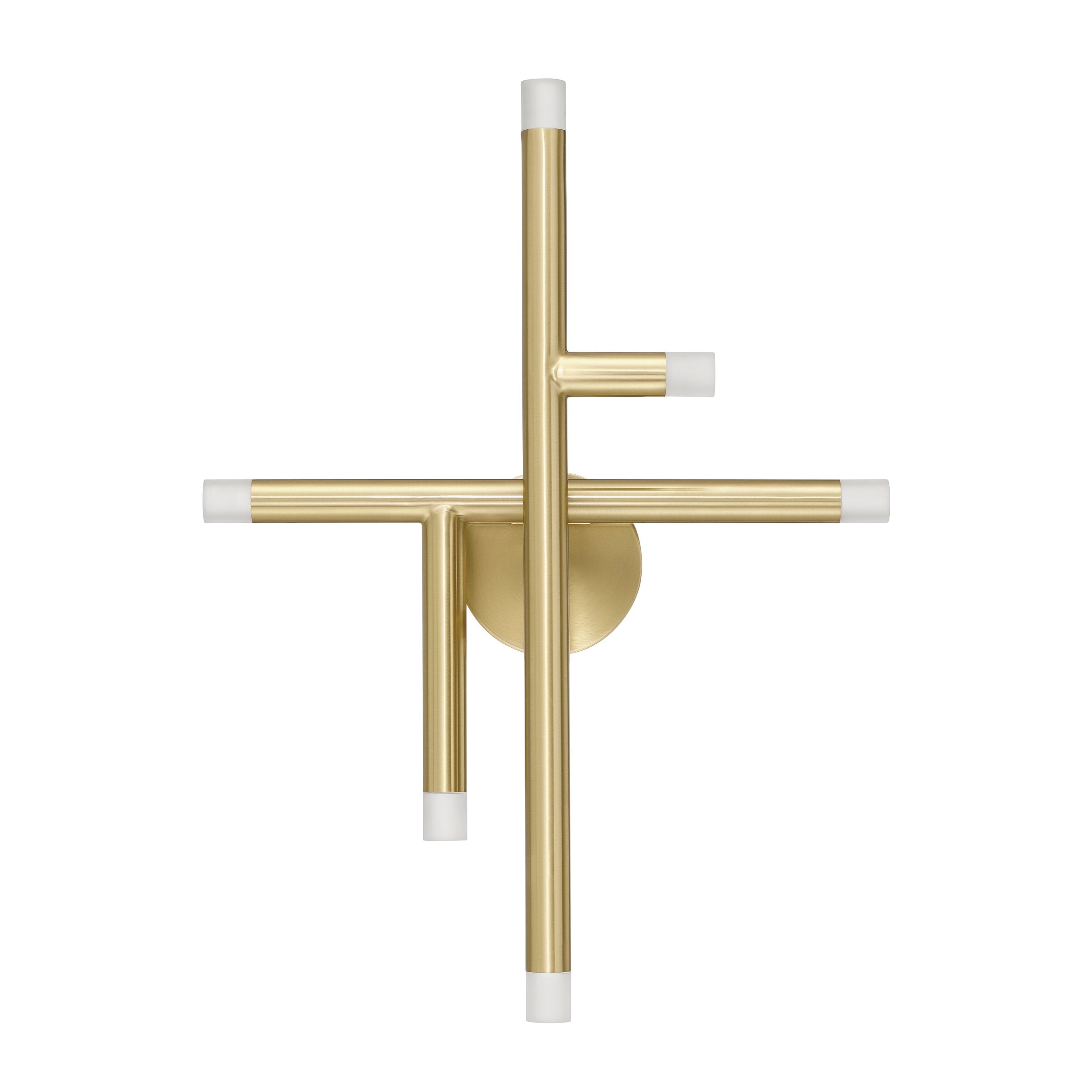 Manhattan 18-inch 6-light Brushed Gold LED Wall Sconce