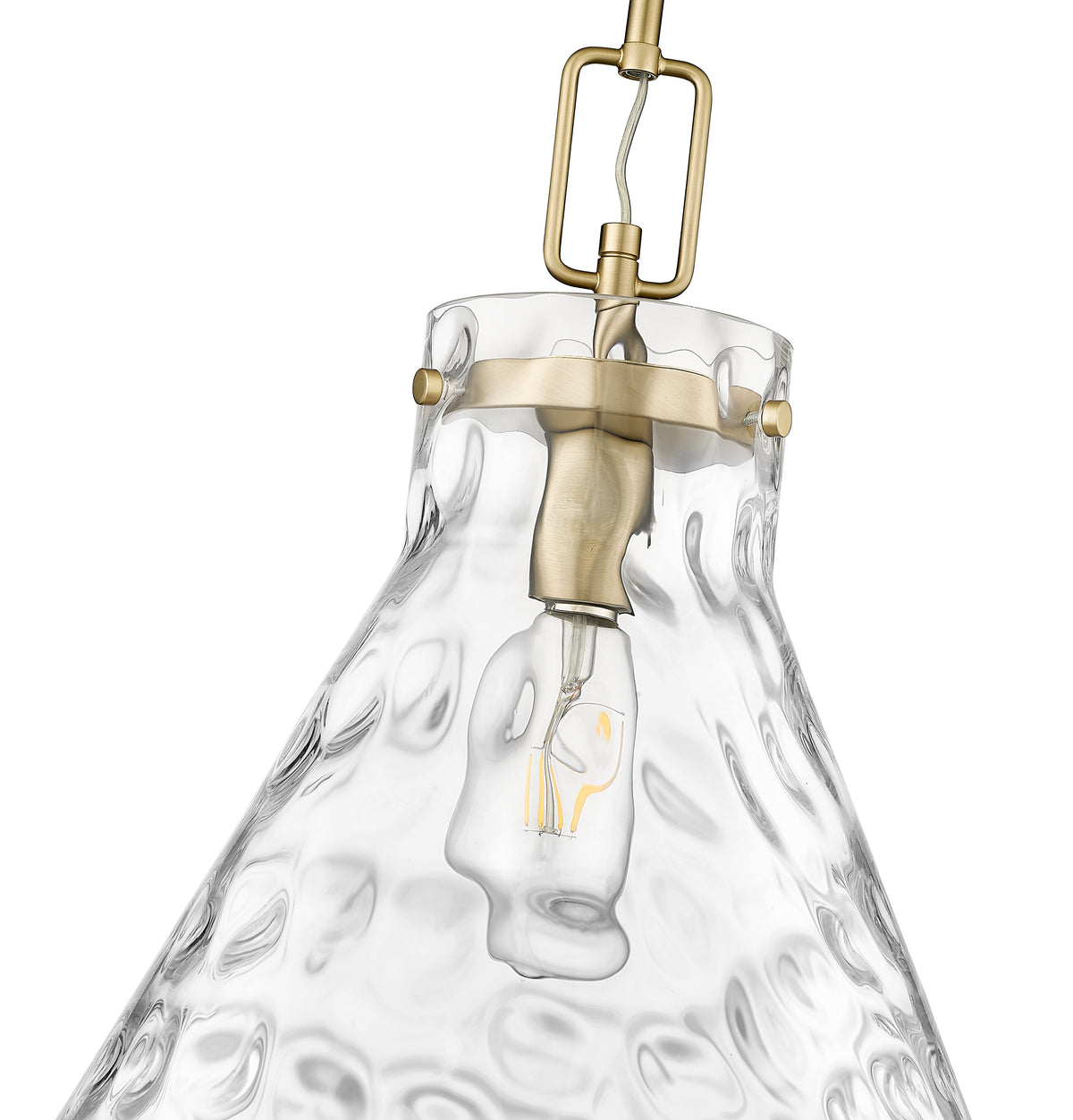 12.8'' Barlon Modern Gold 1 Light Pendant