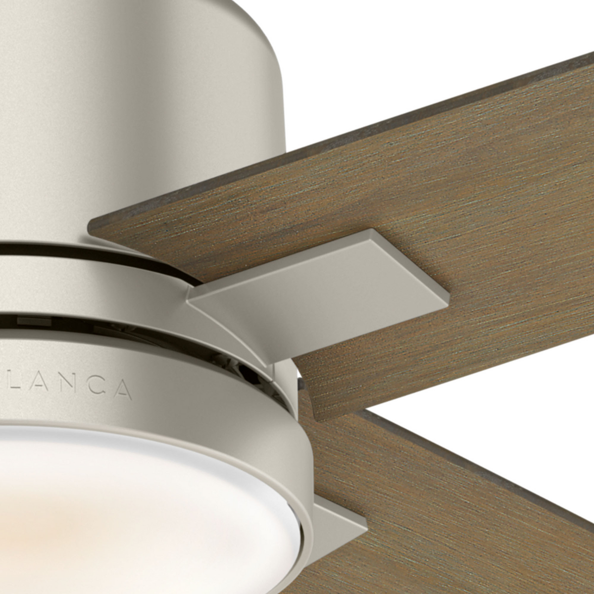 Casablanca 52 inch Axial Painted Pewter Ceiling Fan with LED Light Kit and Wall Control