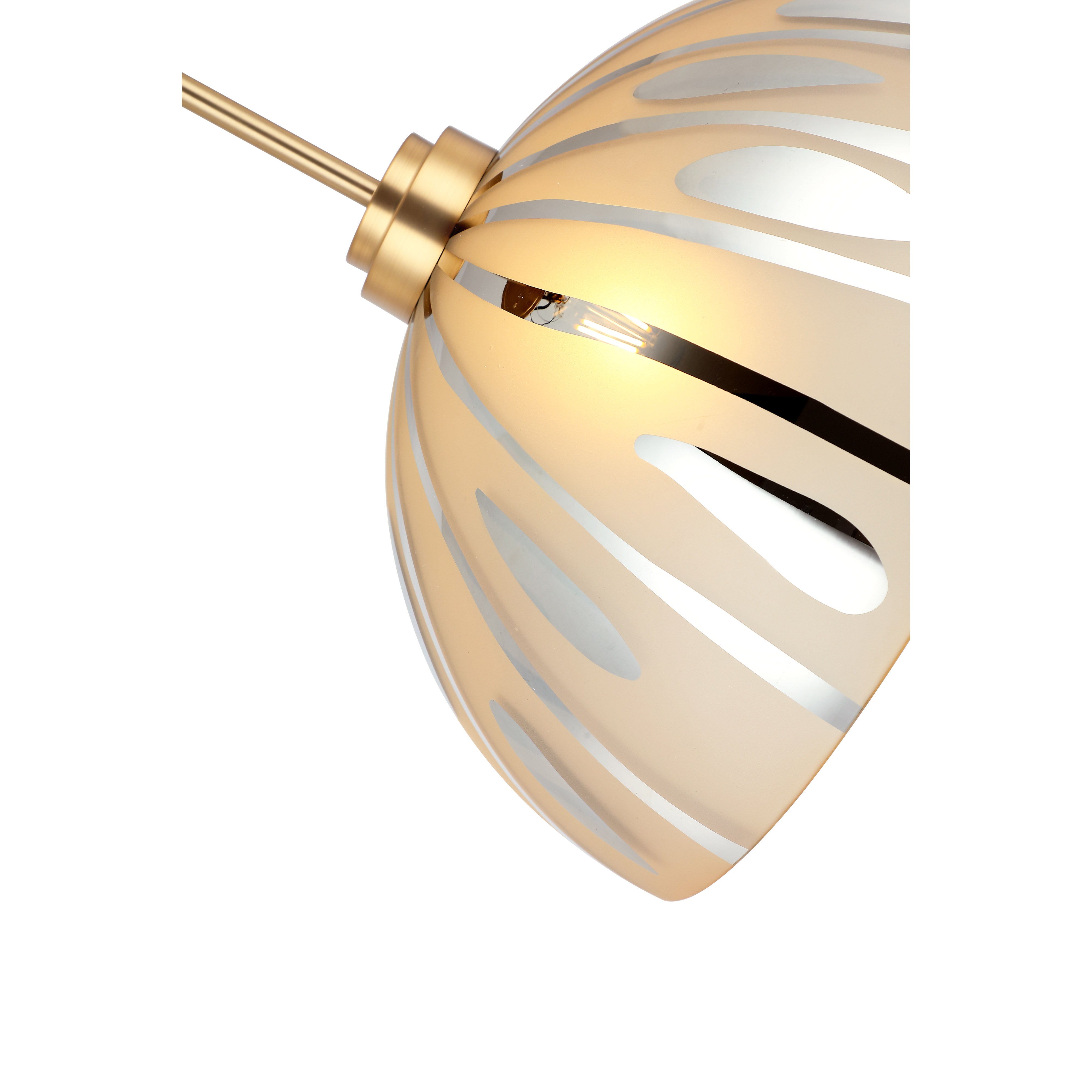Chroman Empire 1 Light 16 in Dome Pendant