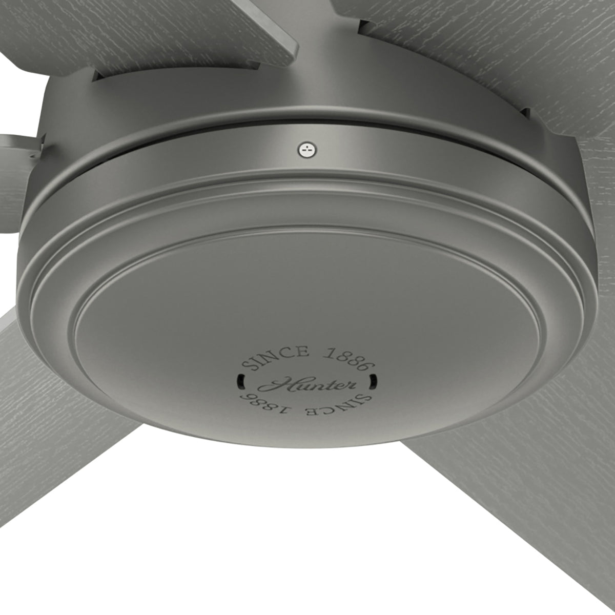 52 inch Jetty Matte Silver WeatherMax Indoor / Outdoor Ceiling Fan and Wall Control