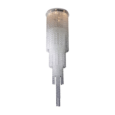 98.5'' Botticelli 11 Light Chrome Flush Mount