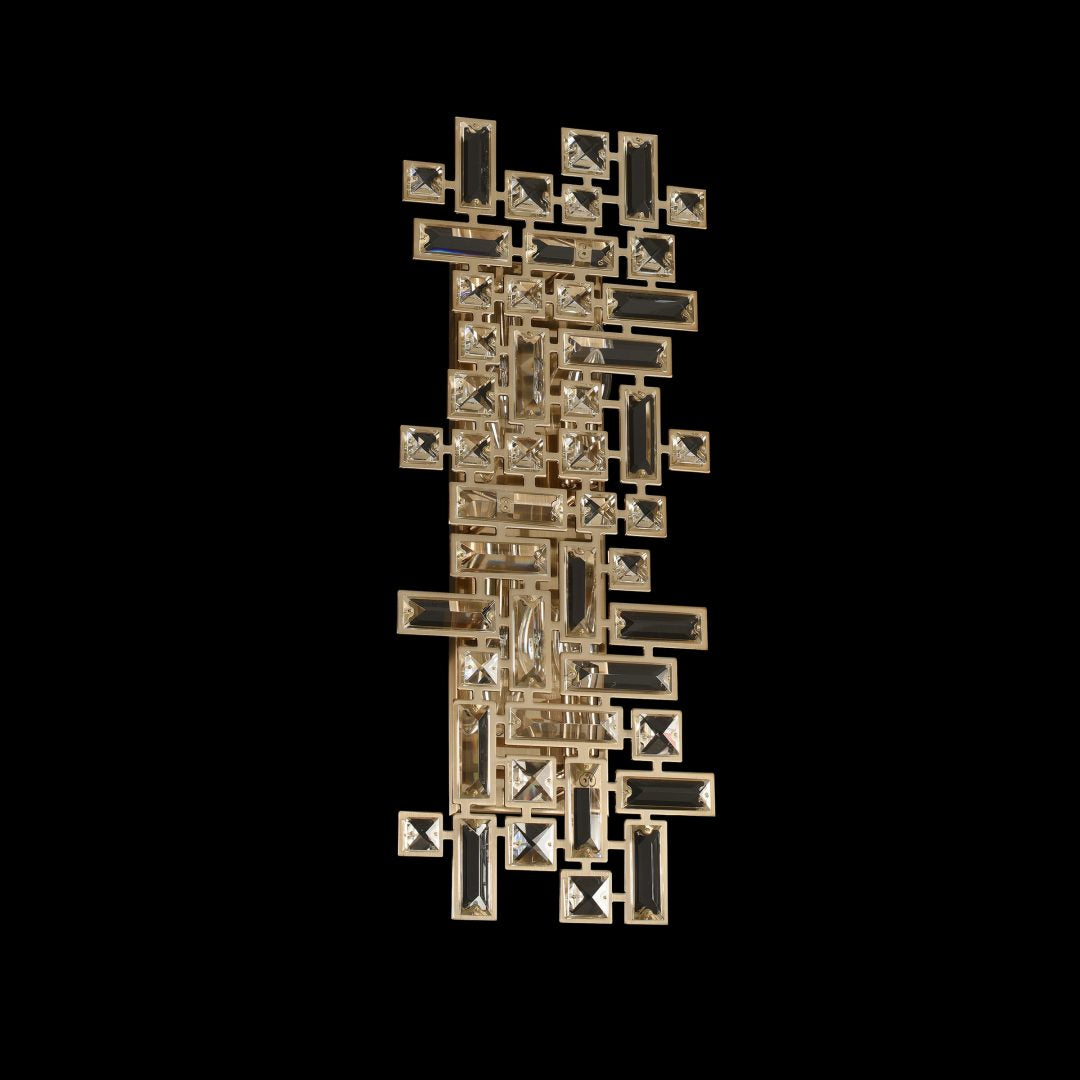 22'' Vermeer 4 Light Brushed Champagne Gold Wall Sconce