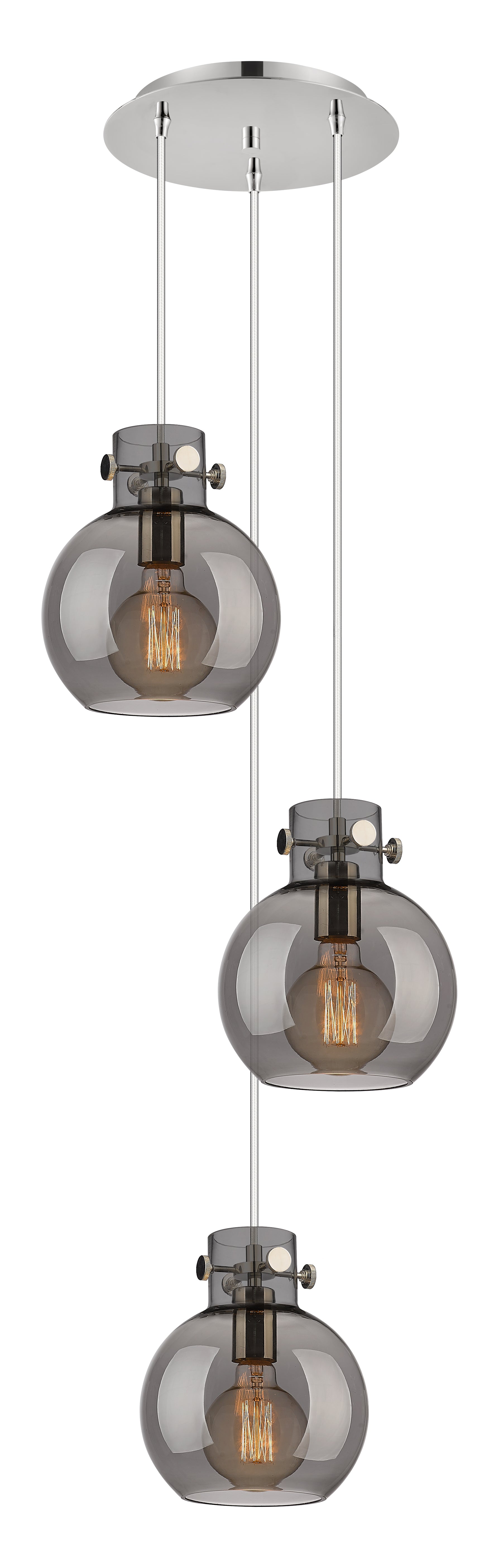 Downtown Urban Multi Pendant Brushed Brass