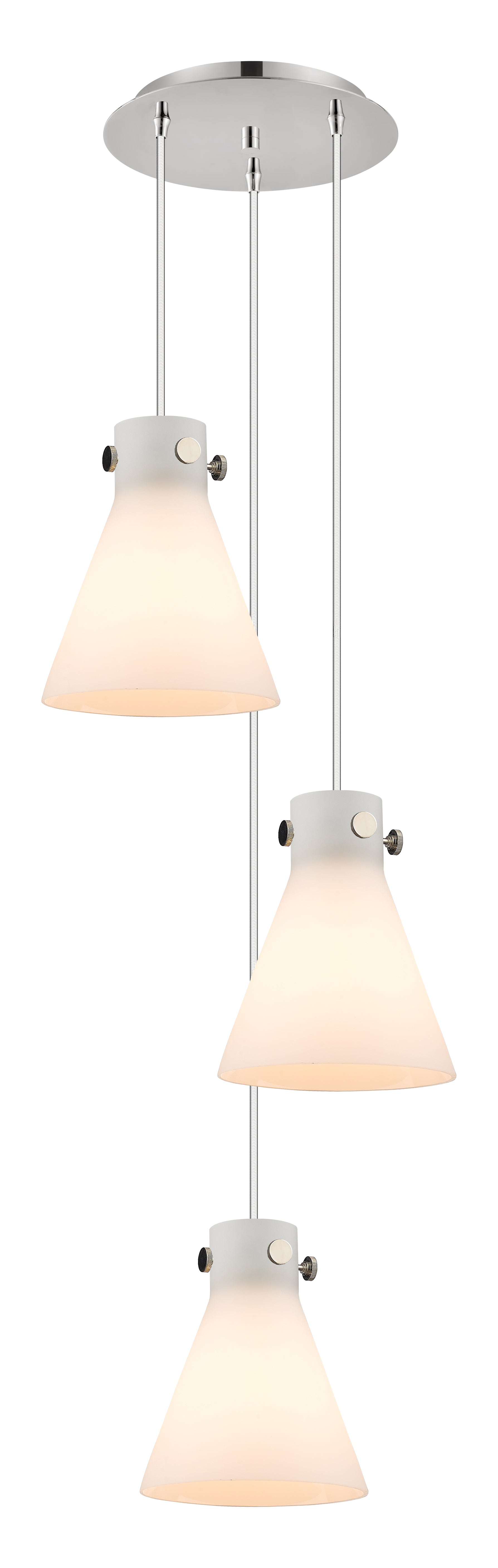 Downtown Urban Multi Pendant Dimmable Brass