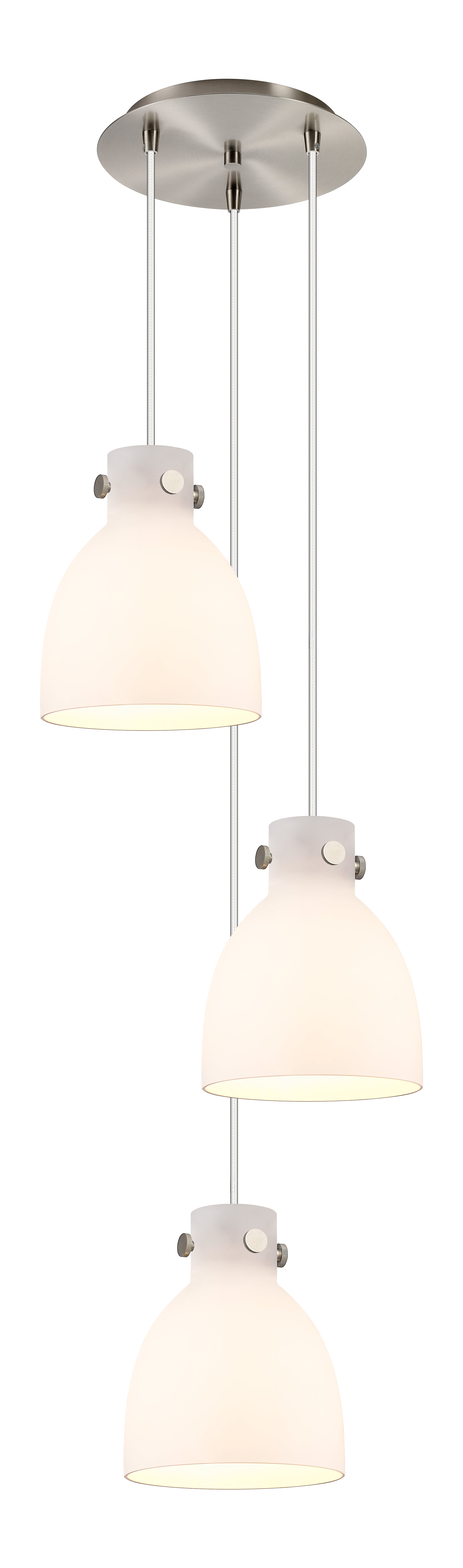 Downtown Urban Multi Pendant Brushed Brass