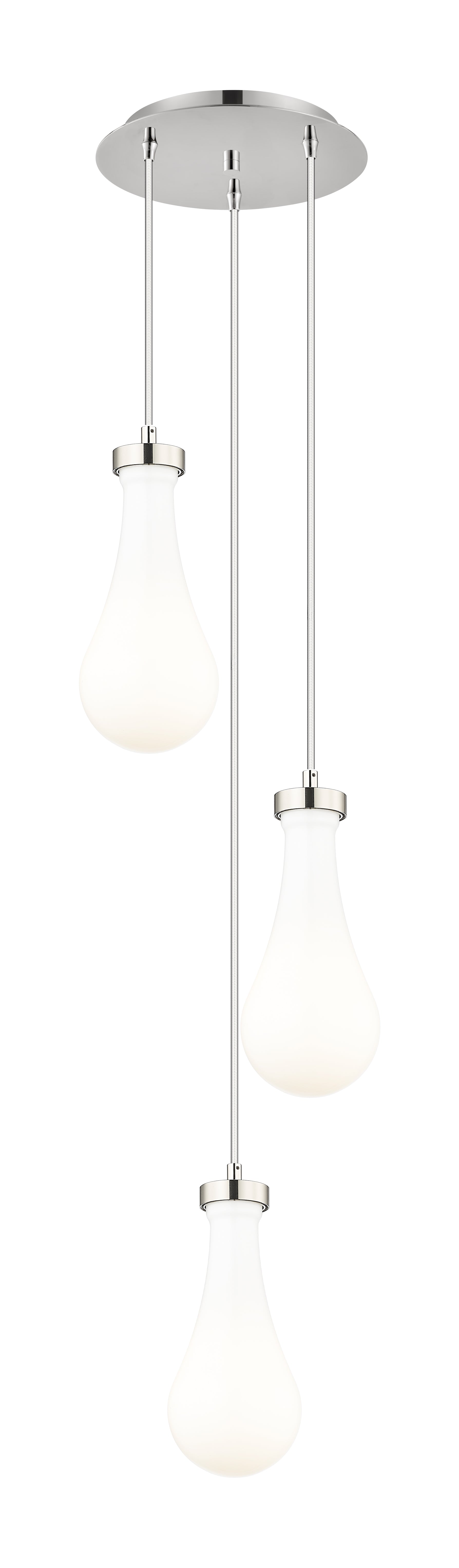 Downtown Urban Multi Pendant Brushed Brass