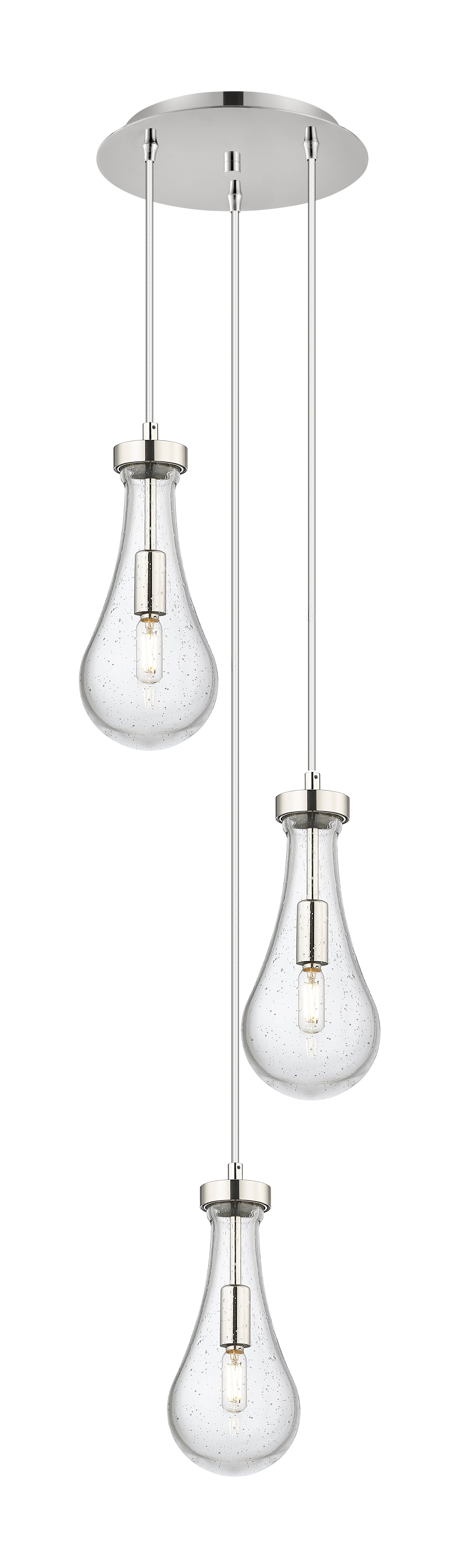 Downtown Urban Multi Pendant Brushed Brass