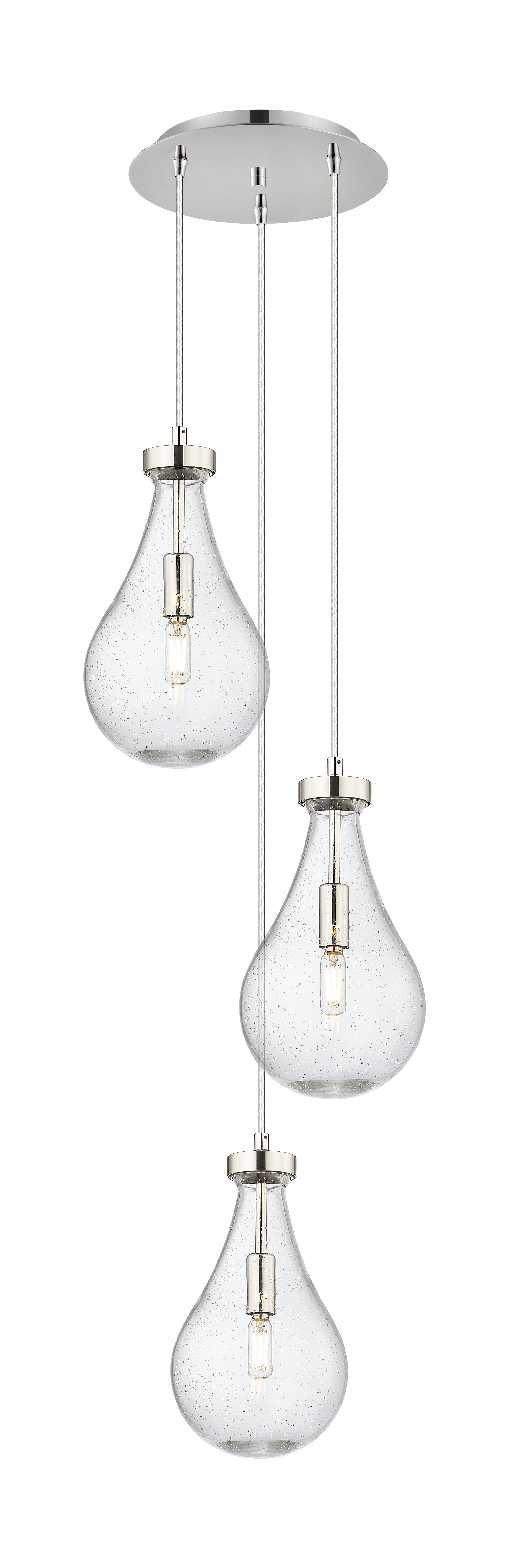 Downtown Urban Multi Pendant Brushed Brass