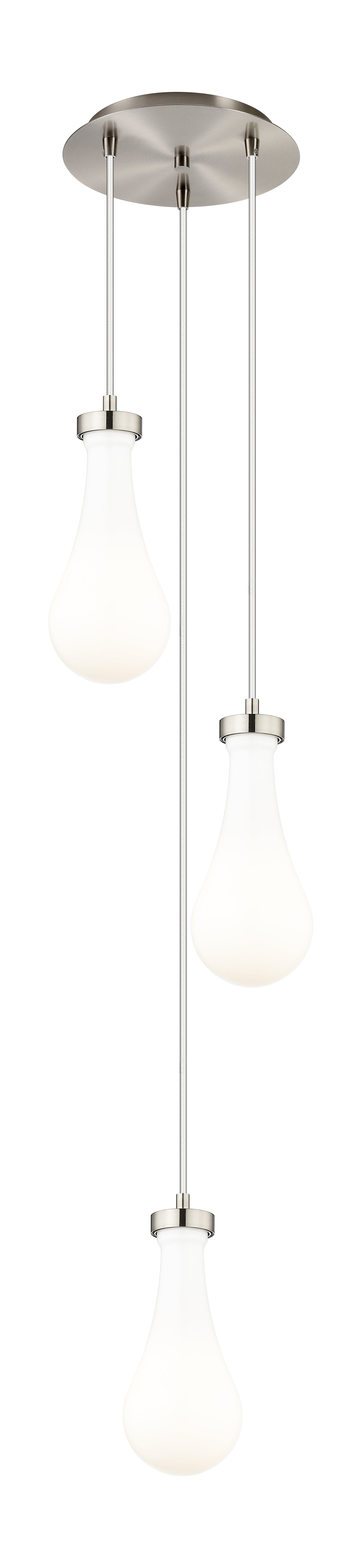 Downtown Urban Multi Pendant Brushed Brass