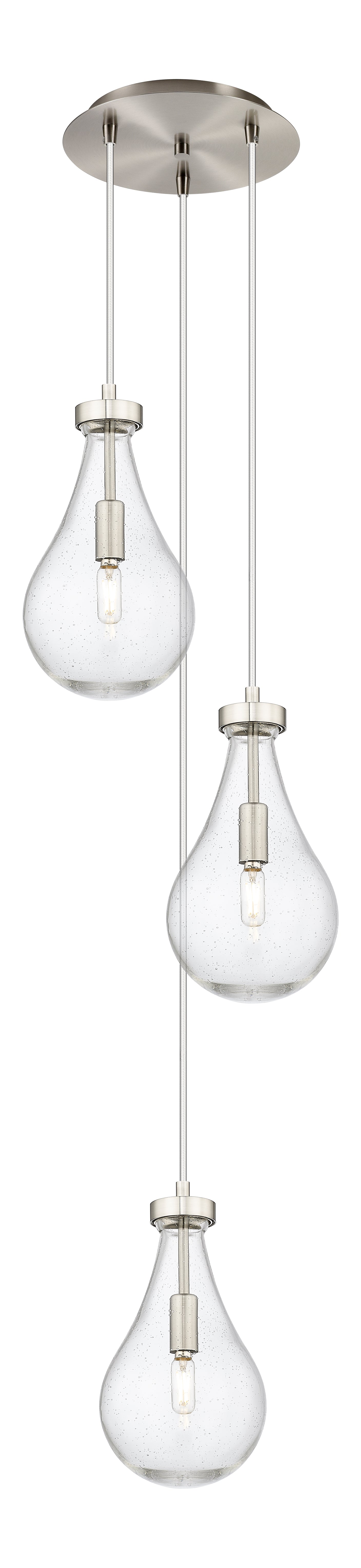 Downtown Urban Multi Pendant Brushed Brass