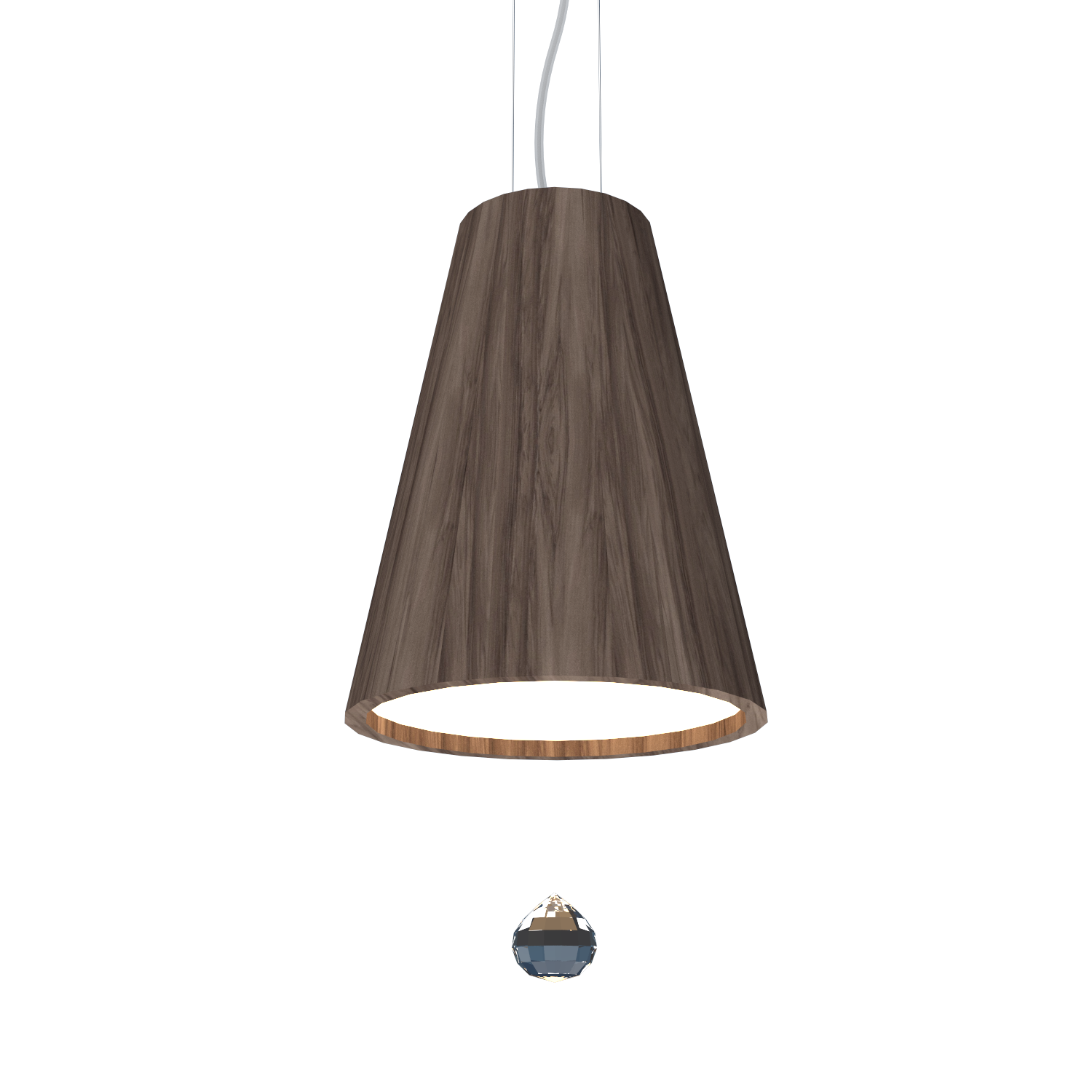 9.84'' Minimalist Conical Accord Pendant Light