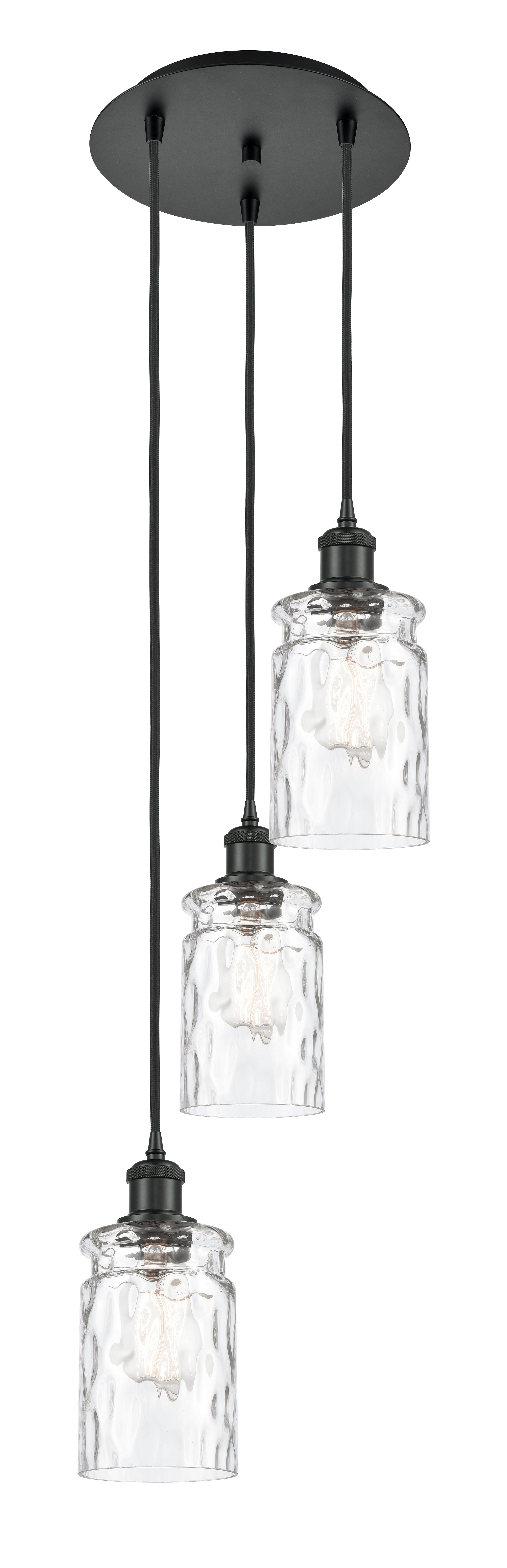 Ballston Multi Pendant Antique Brass Finish