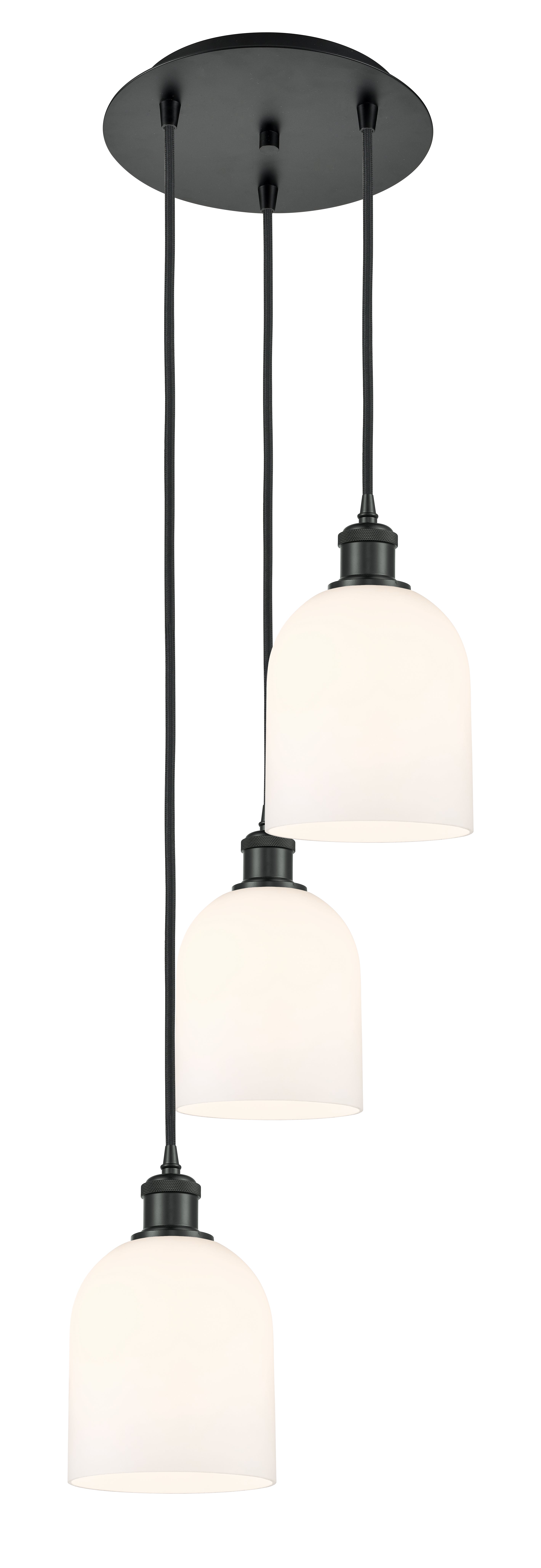 Ballston Multi Pendant Antique Brass Finish