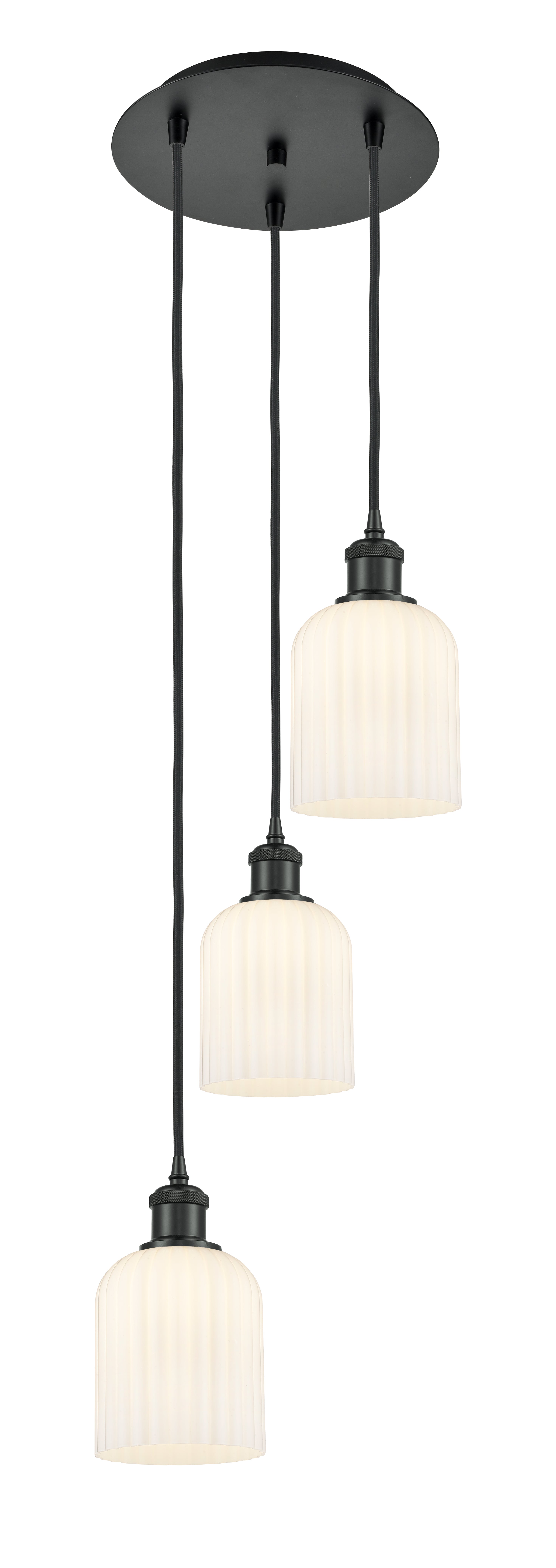 Ballston Multi Pendant Antique Brass Finish
