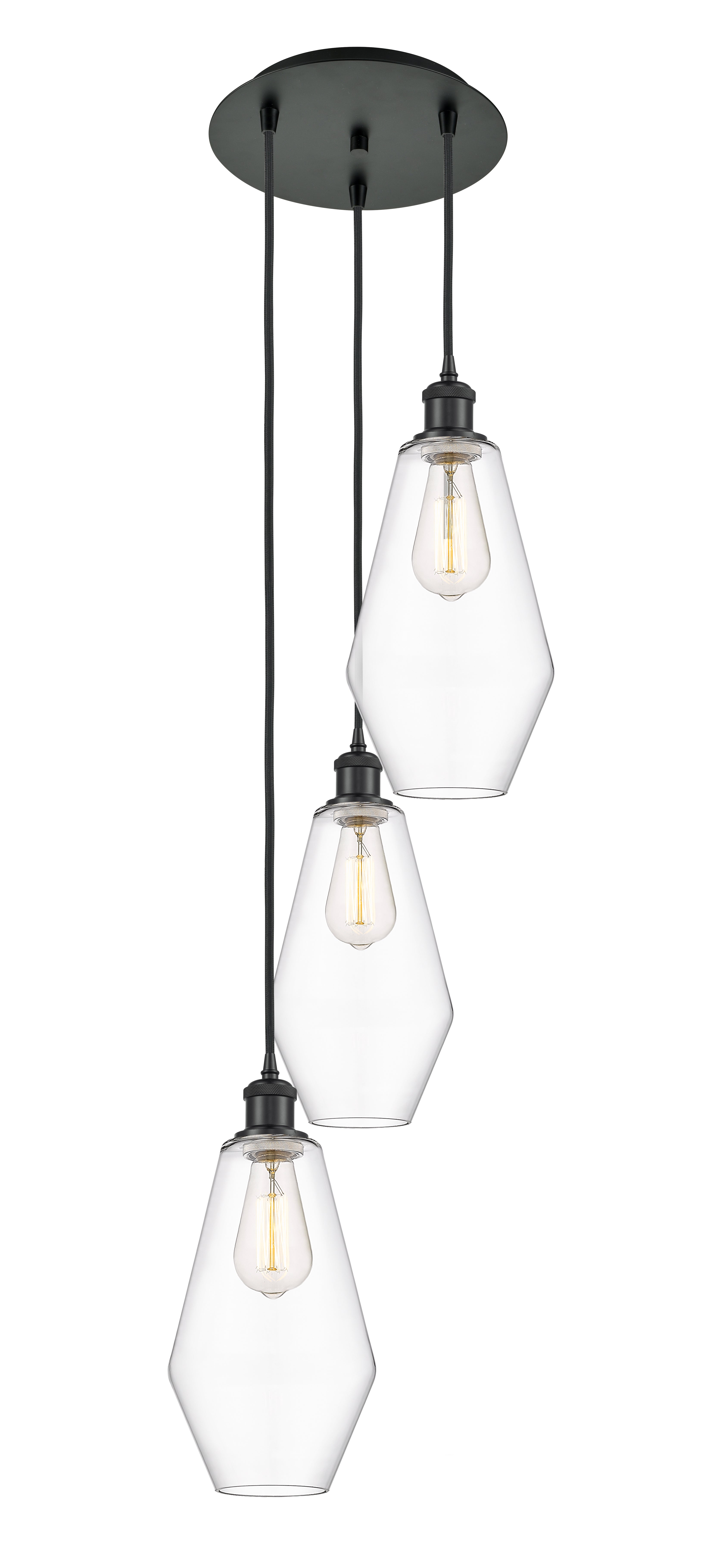 Ballston Multi Pendant Cast Brass Antique