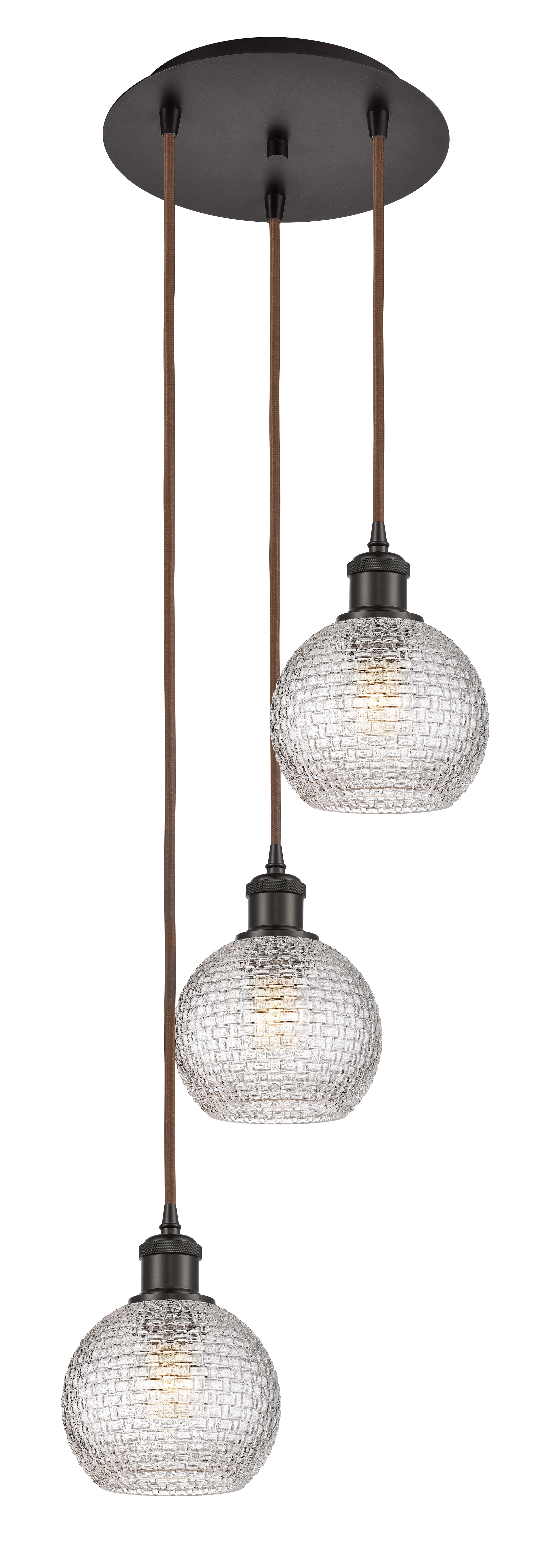 Ballston Multi Pendant Antique Brass Finish