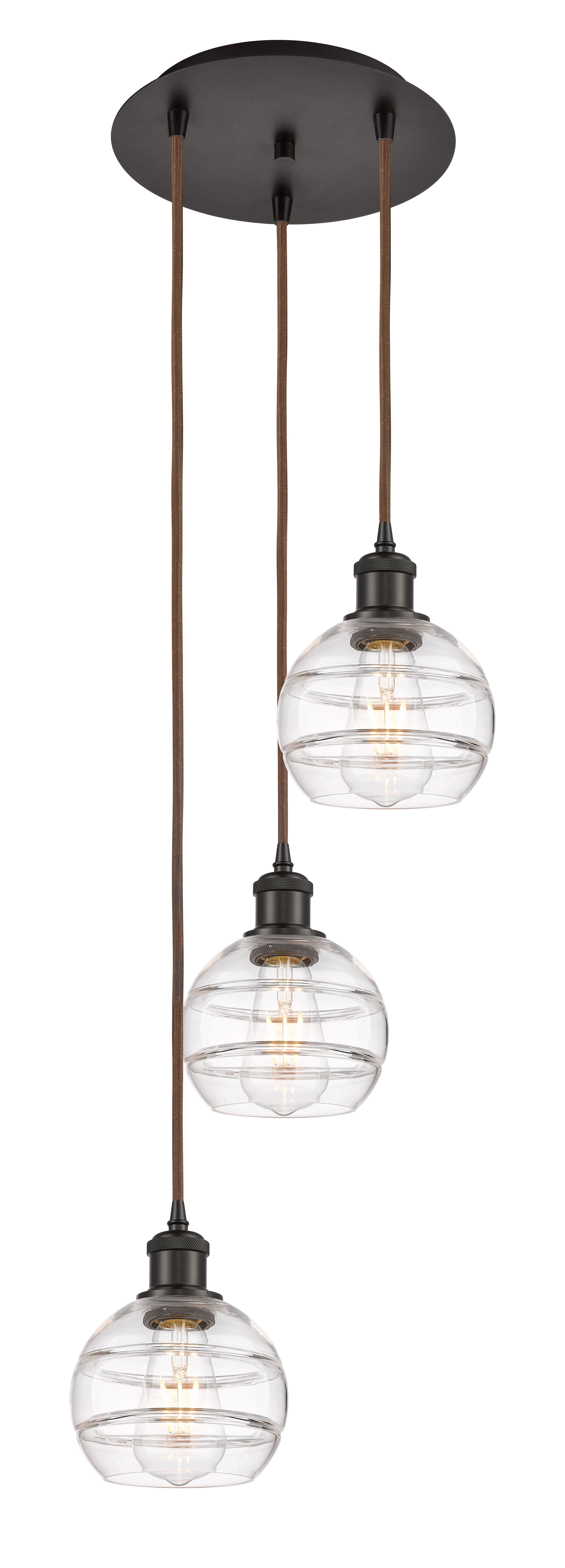 Ballston Multi Pendant Antique Brass
