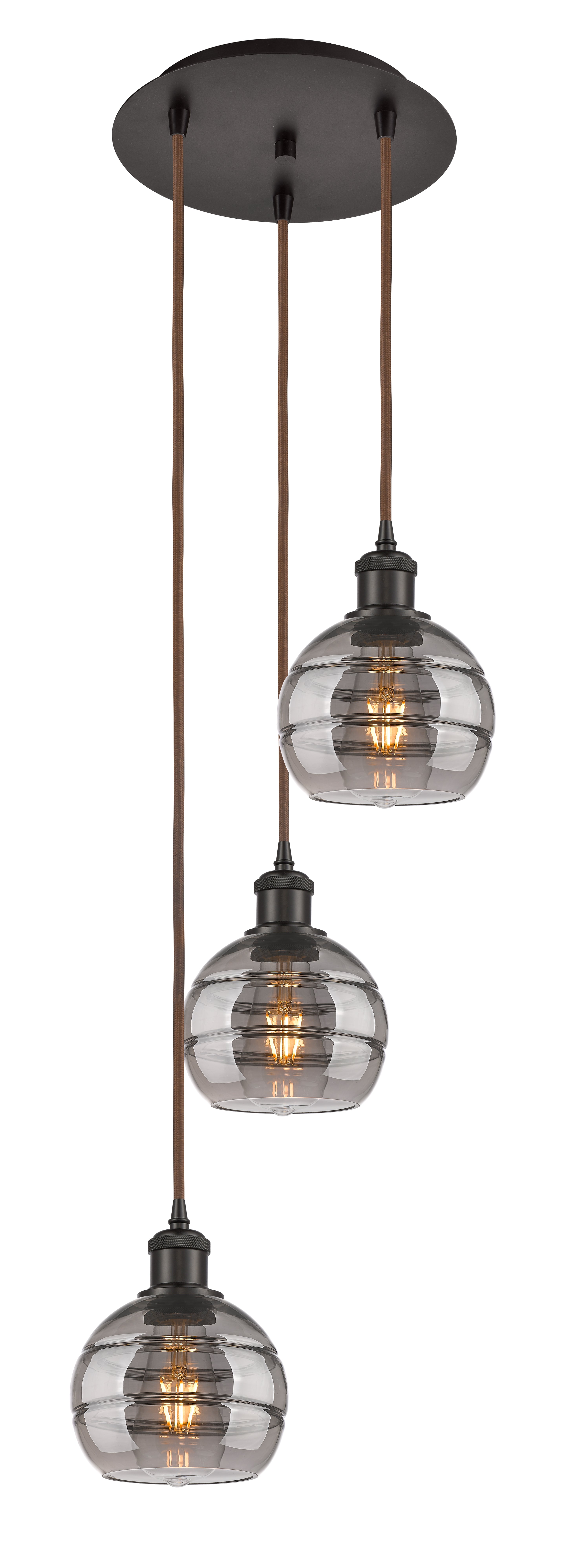 Ballston Multi Pendant Antique Brass