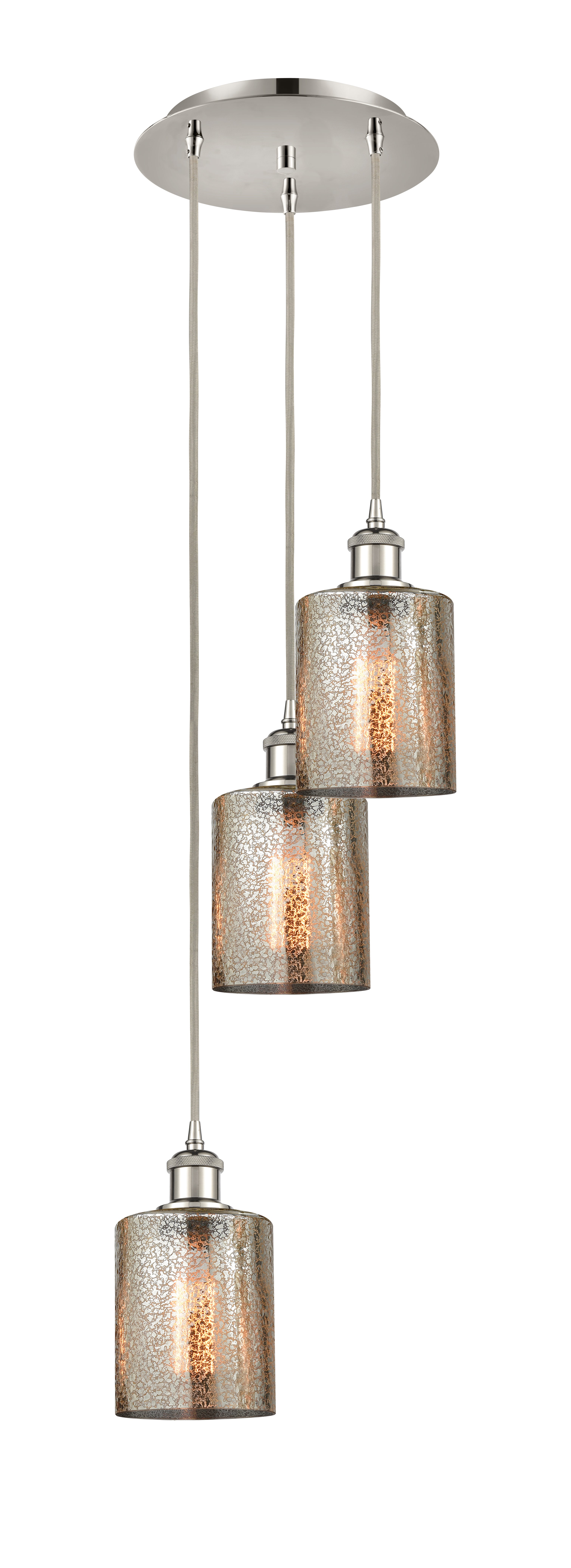 Ballston Multi Pendant Antique Brass Finish