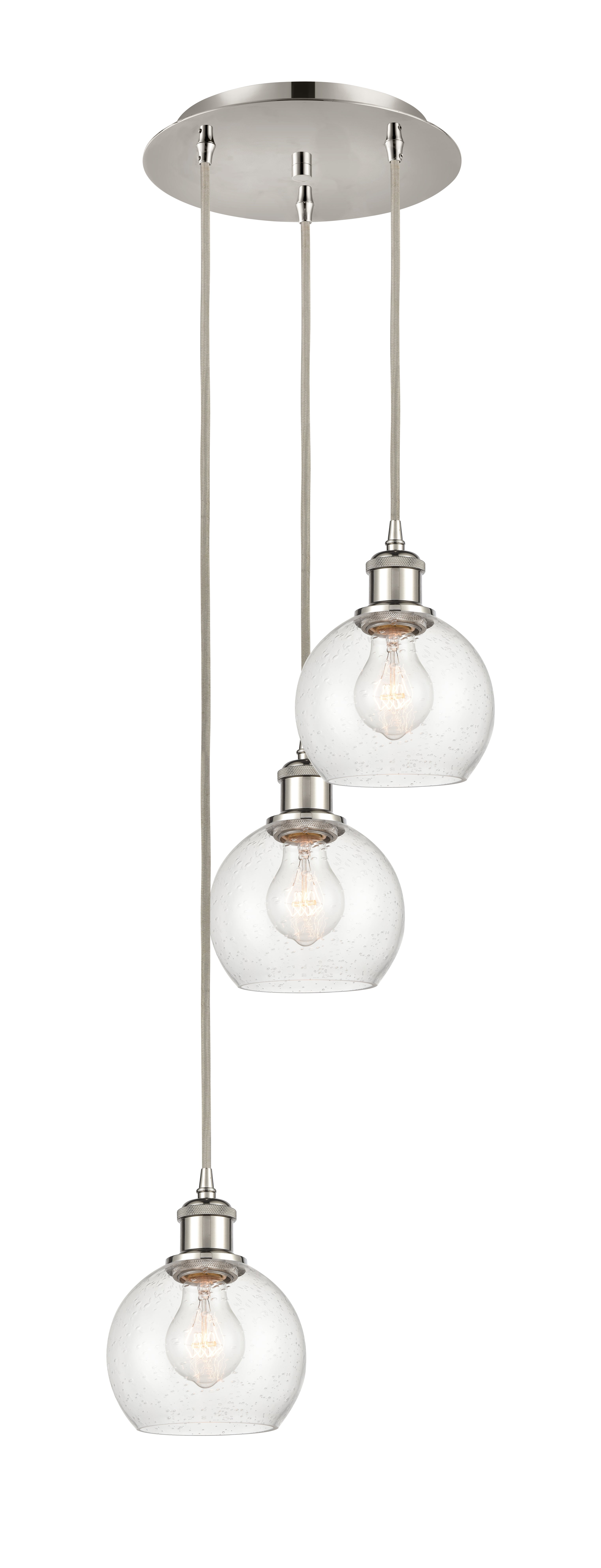 Ballston Multi Pendant Antique Brass