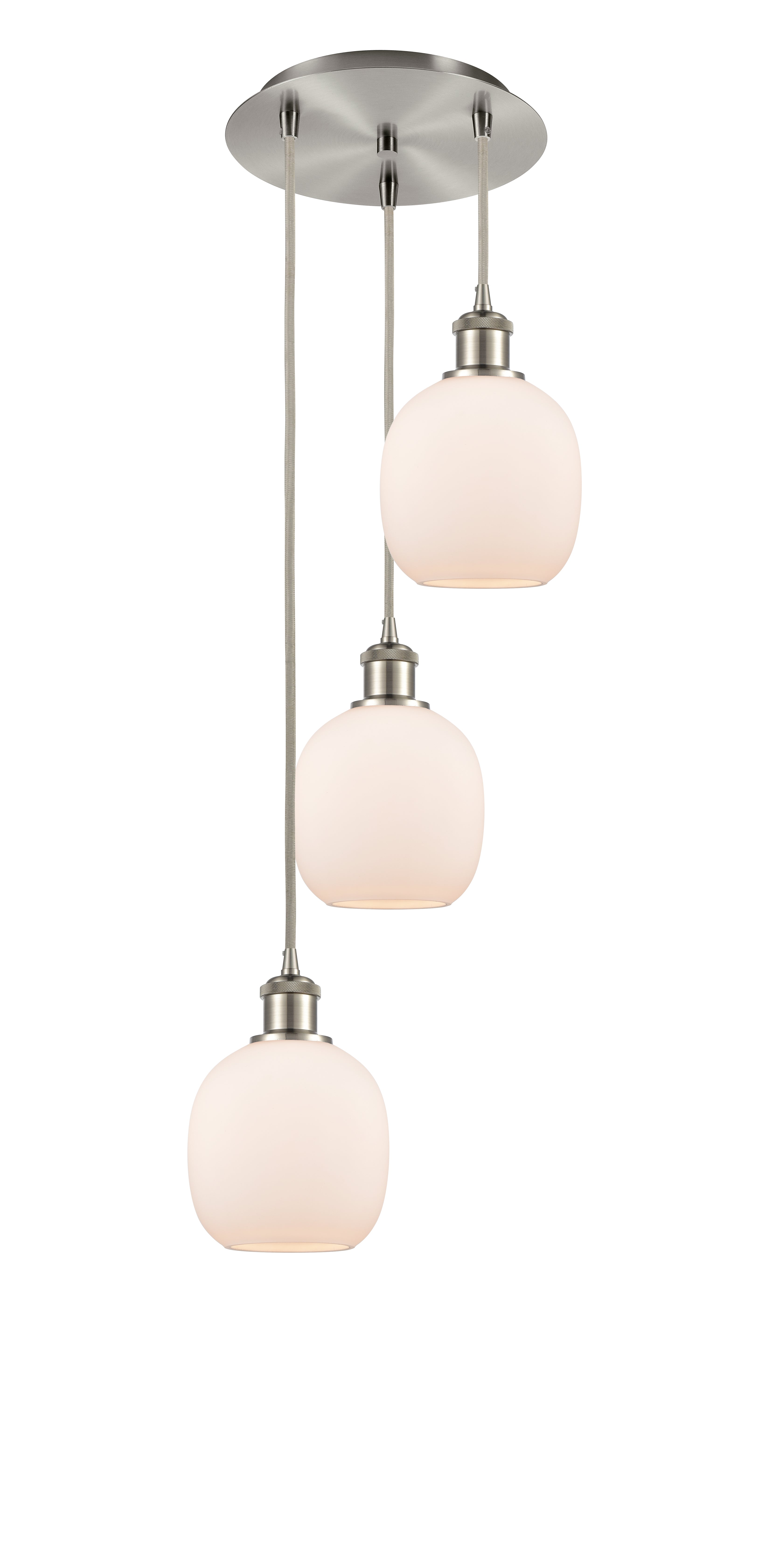 Ballston Multi Pendant Antique Brass Finish