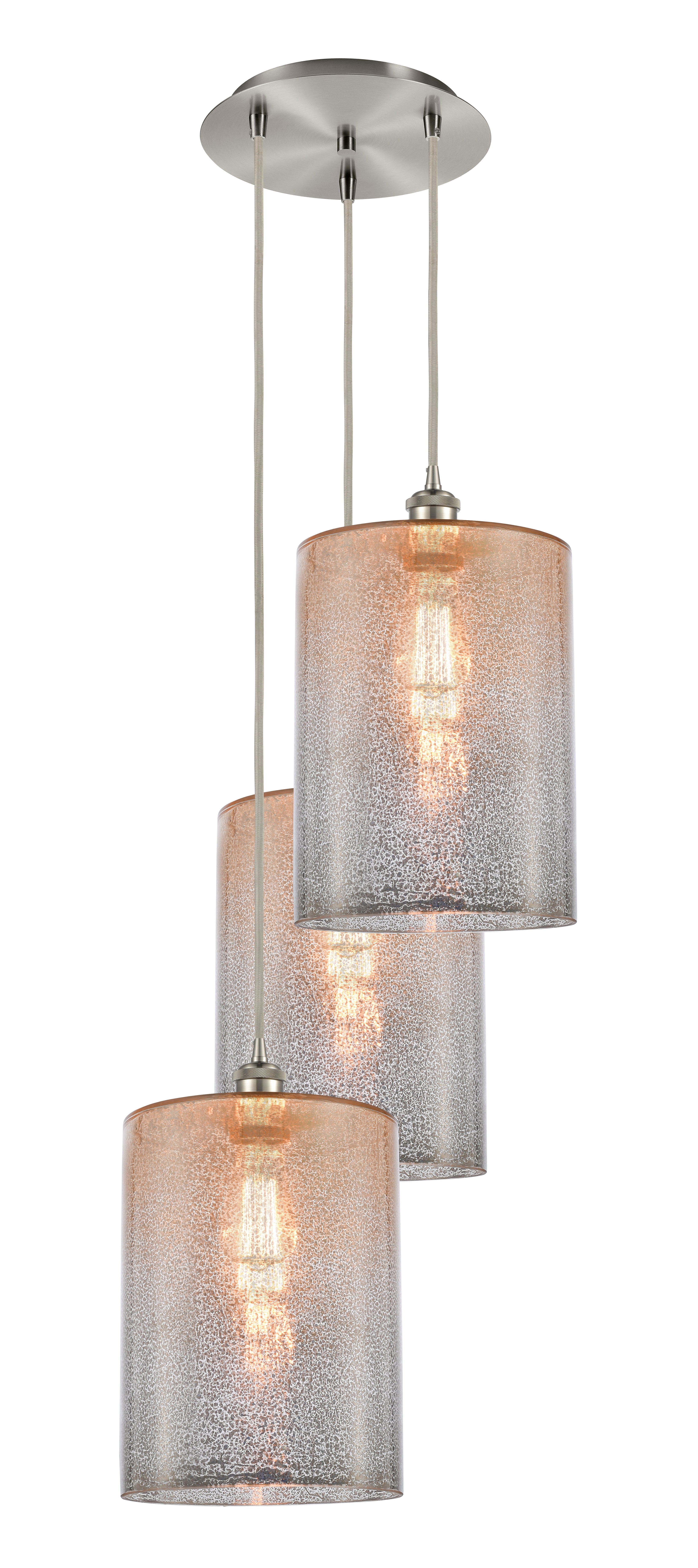 Ballston Multi Pendant Cast Brass Antique