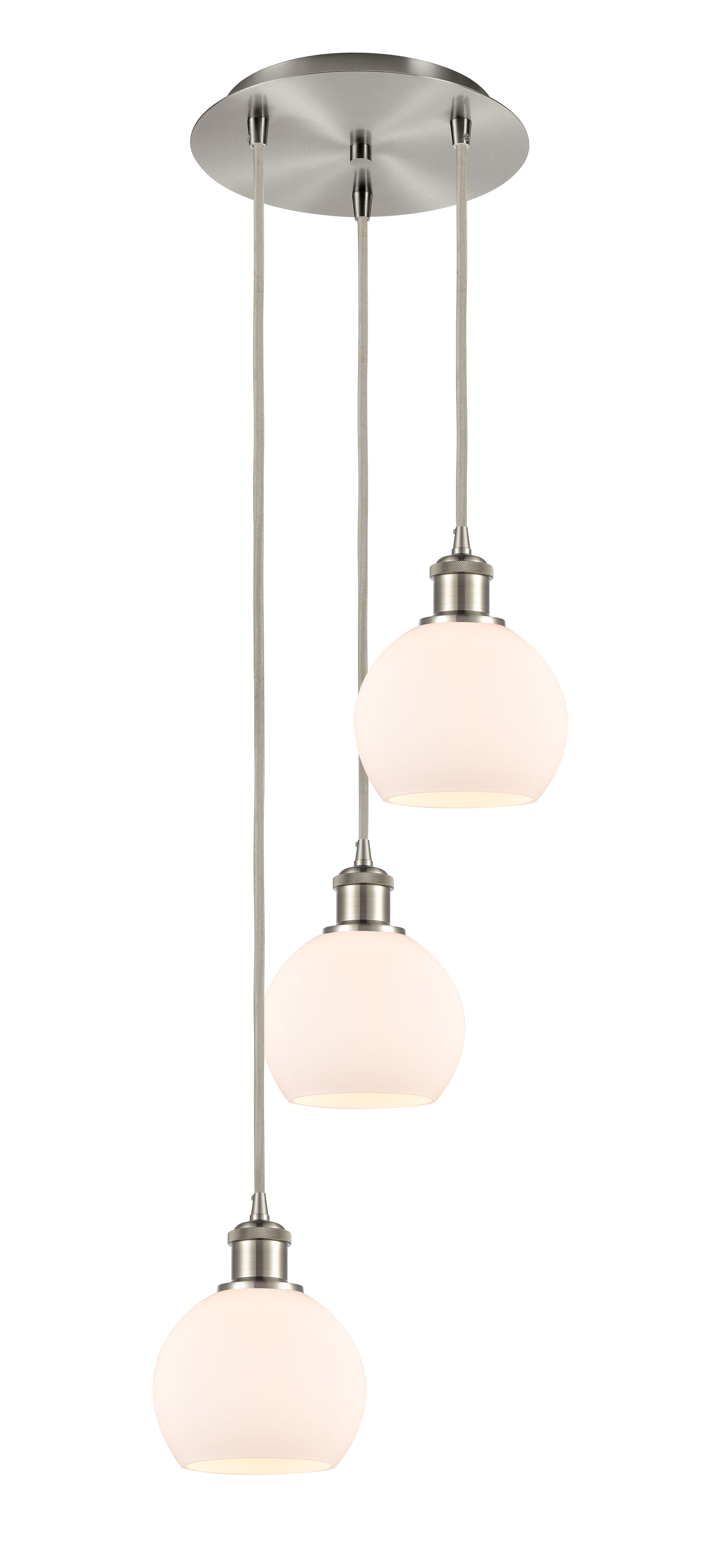 Ballston Multi Pendant Antique Brass
