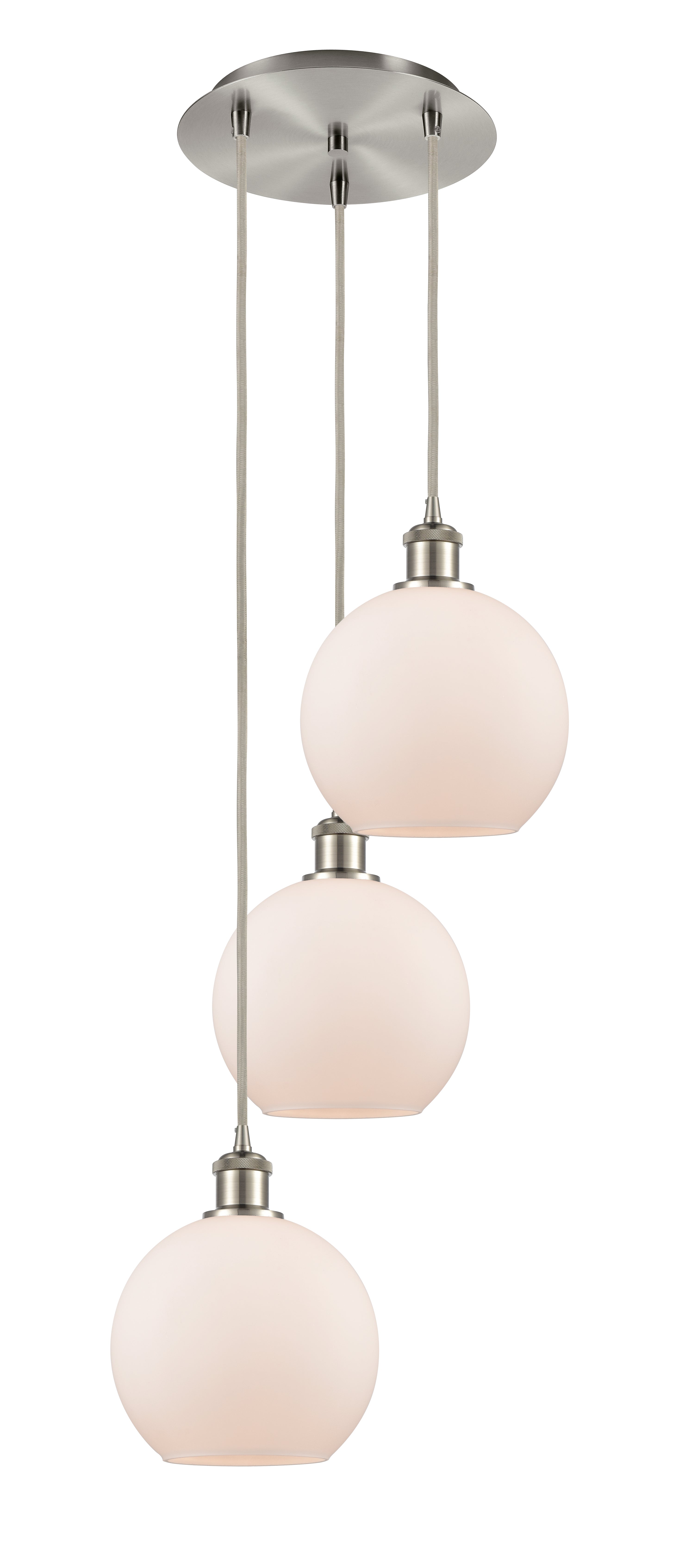 Ballston Multi Pendant Antique Brass Finish