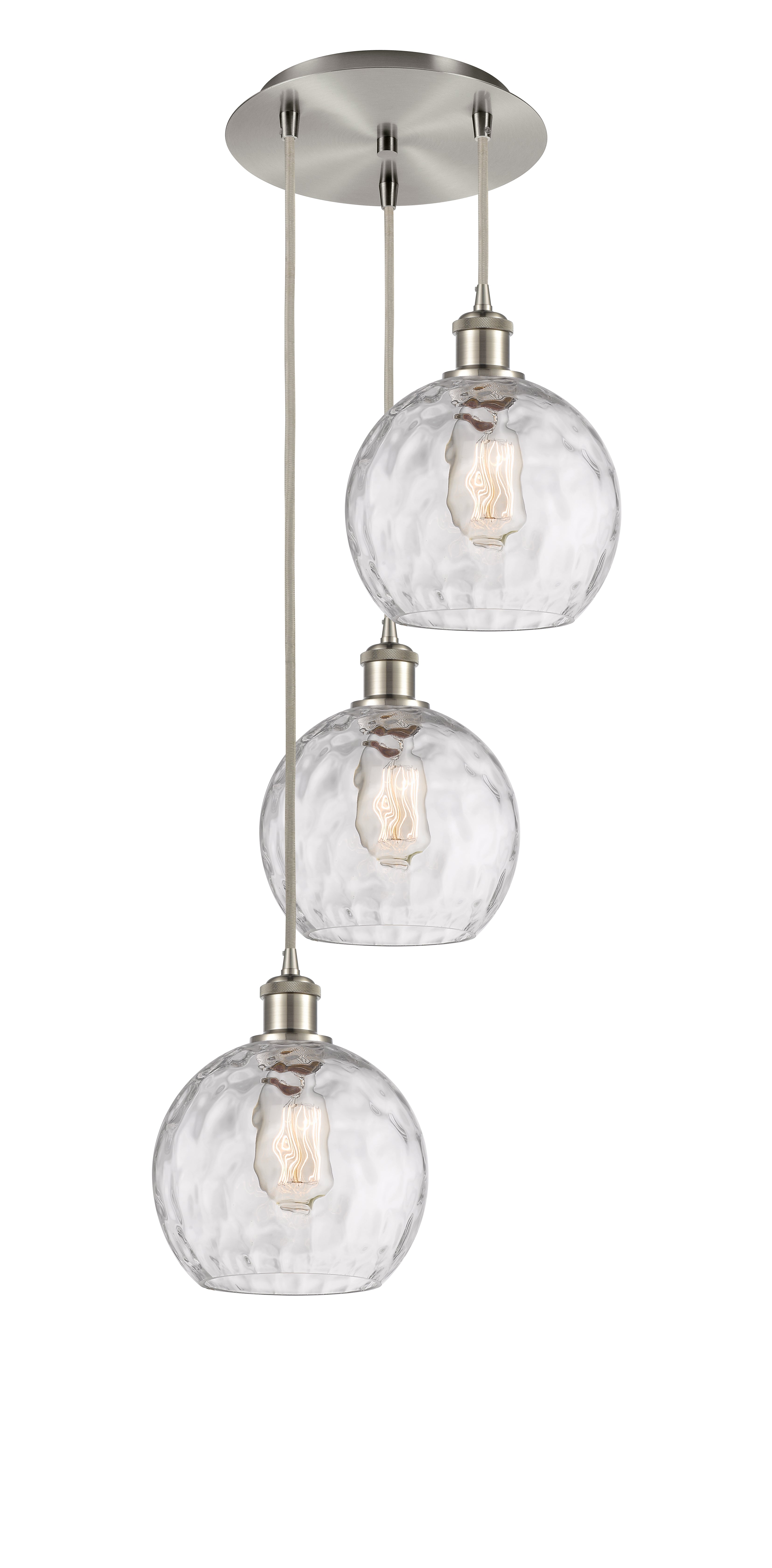 Ballston Multi Pendant Antique Brass Cast