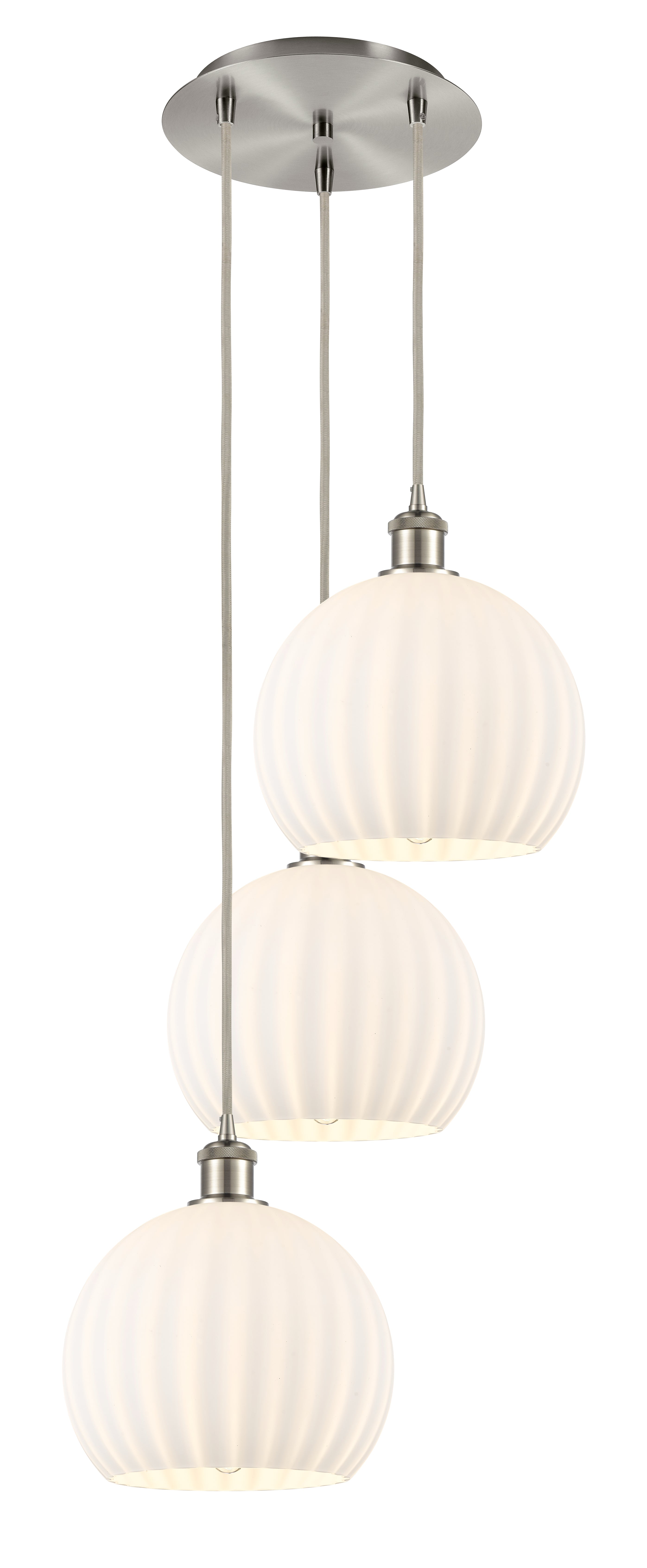 Ballston Multi Pendant Antique Brass Finish