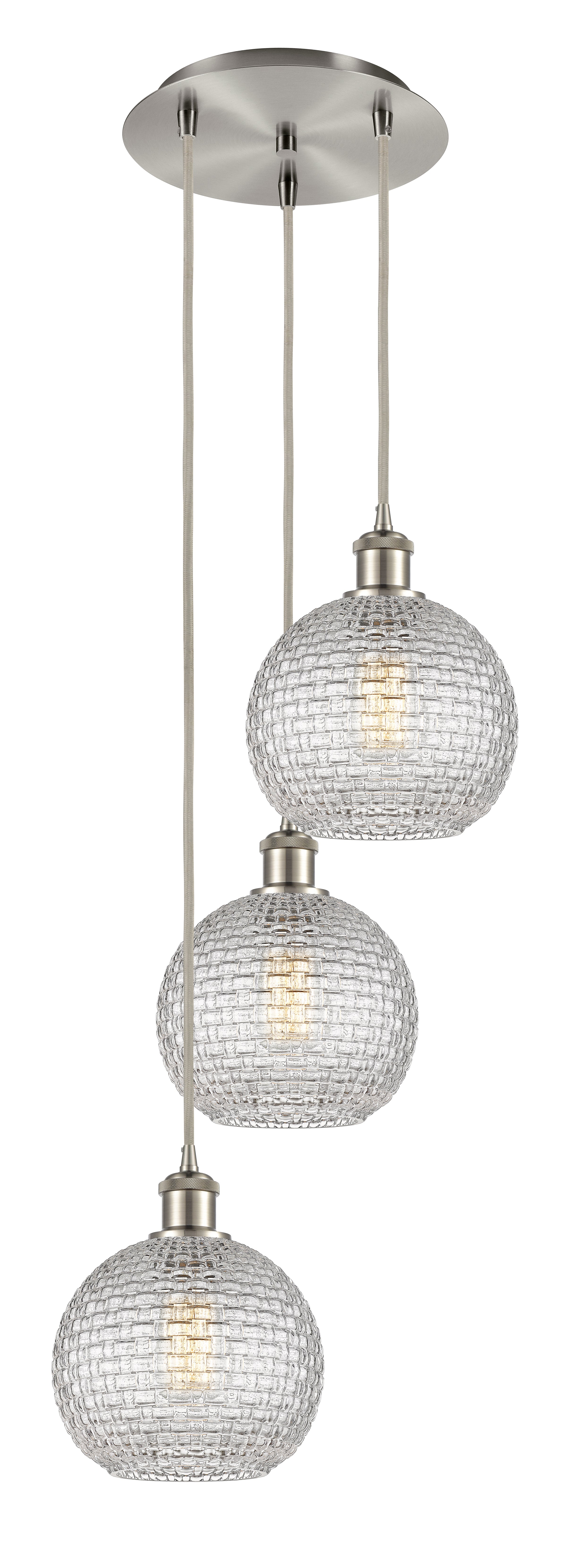 Ballston Multi Pendant Cast Antique Brass