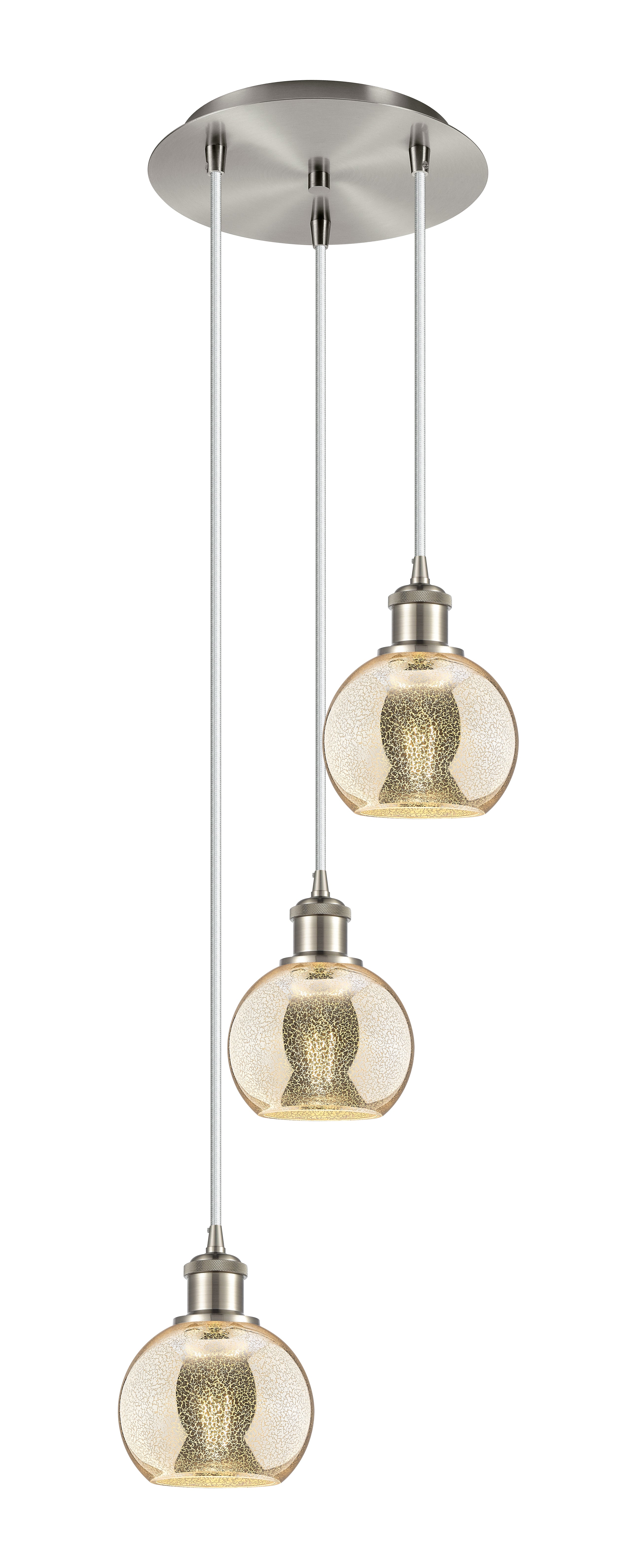 Ballston Multi Pendant Antique Brass