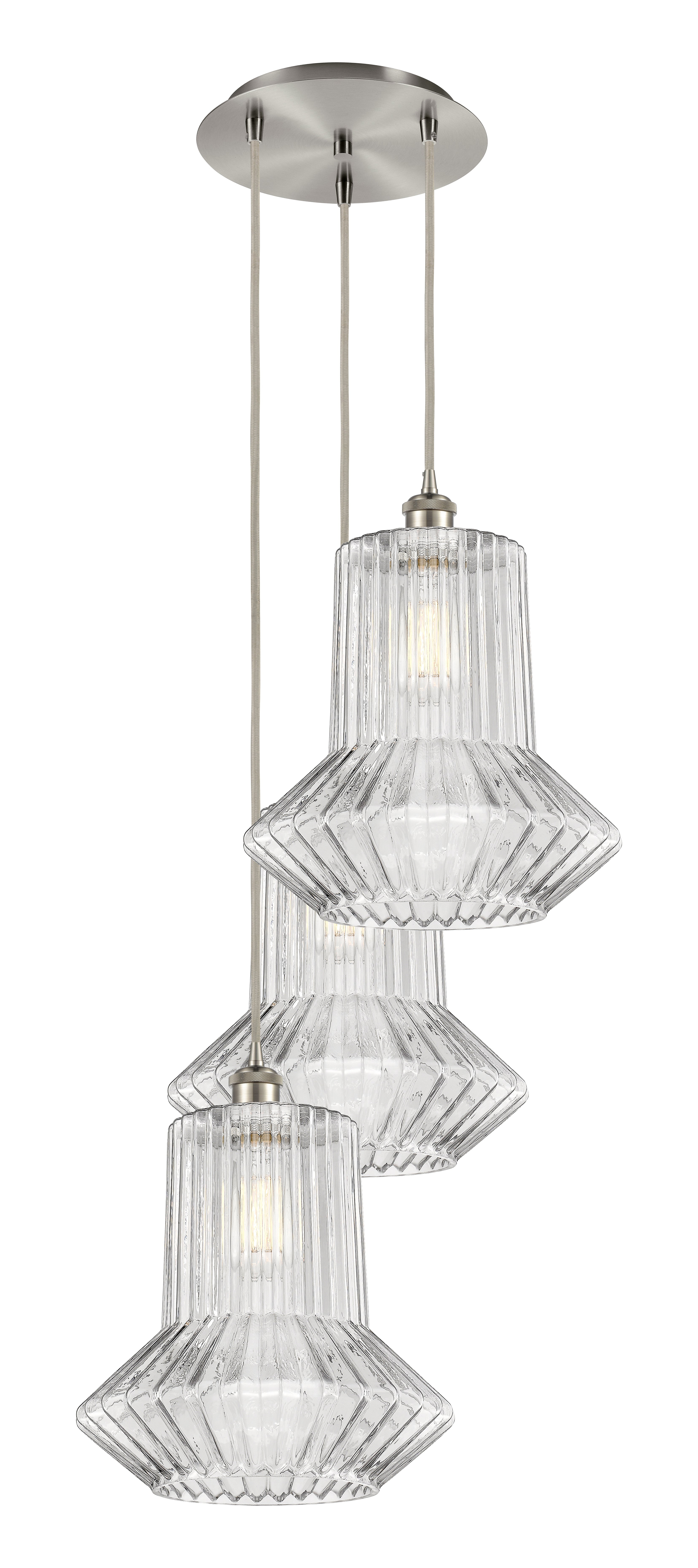 Ballston Multi Pendant Antique Brass