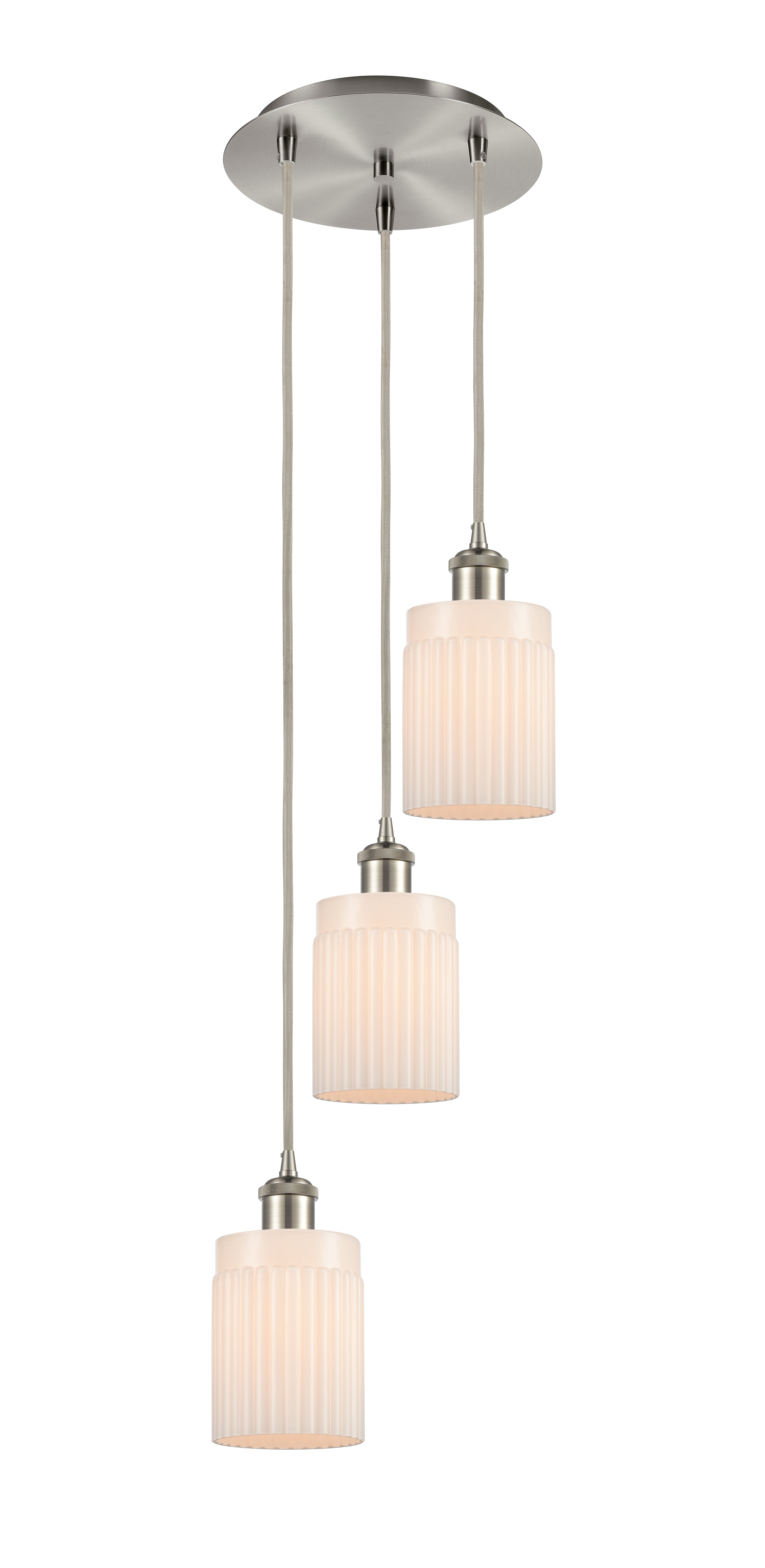 Ballston Multi Pendant Antique Brass