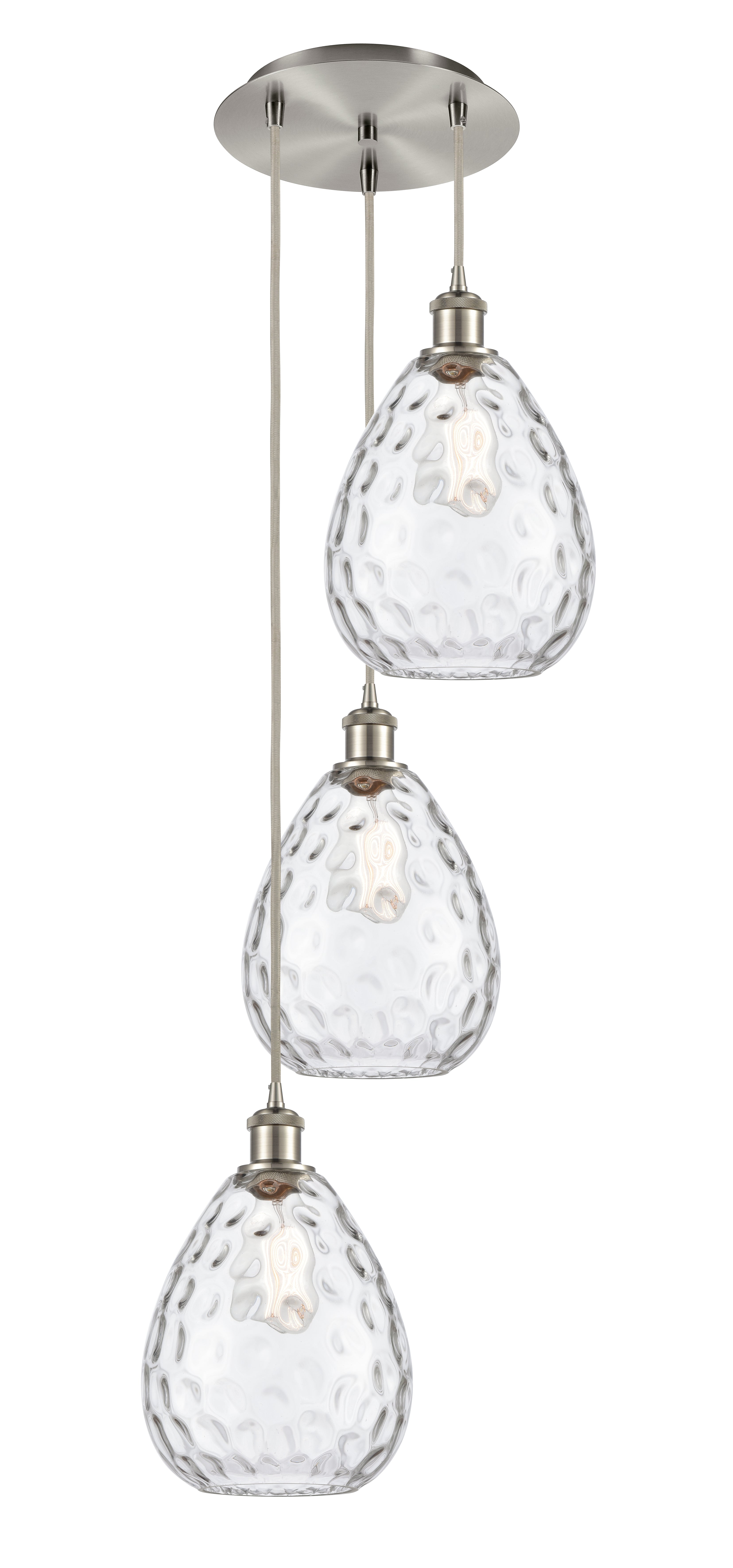 Ballston Multi Pendant Antique Brass Finish